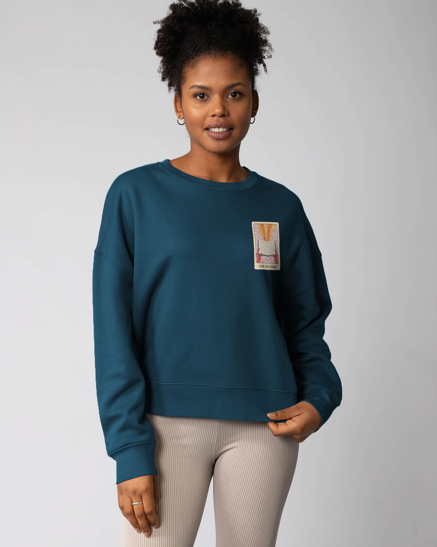 Watapparel Sweatshirt Tarot The Reader – Ansicht 2