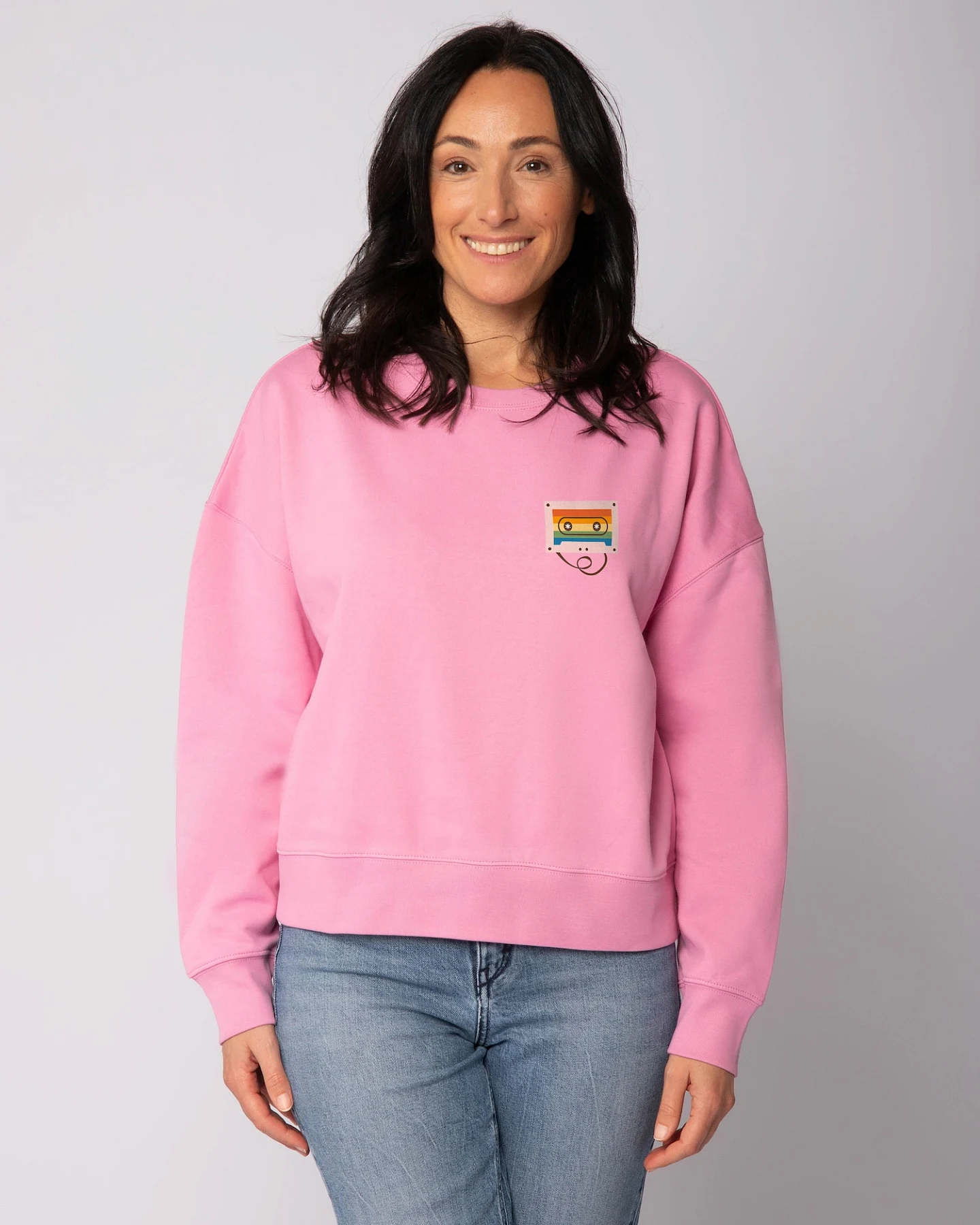 Watapparel Sweatshirt Rainbow Cassette – Ansicht 2