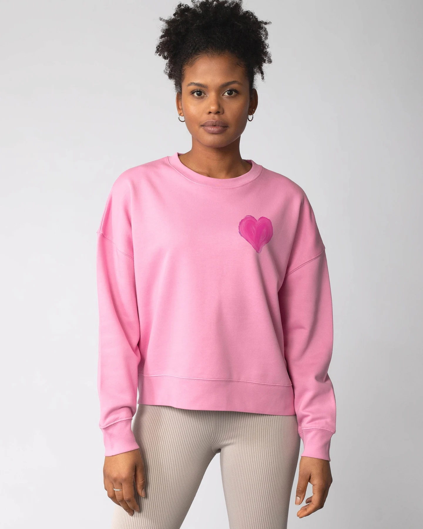 Watapparel Sweatshirt Pink Heart – Ansicht 2