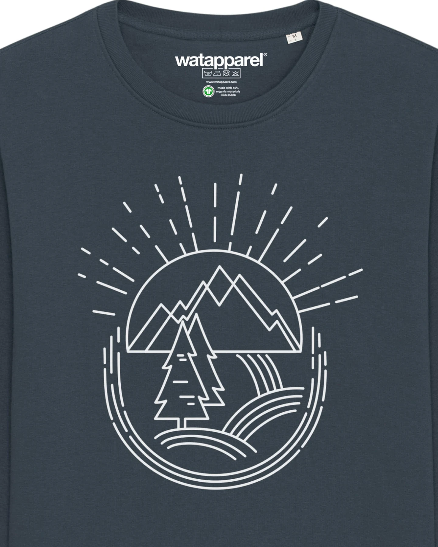 Watapparel Sweatshirt Natur ist schön – Ansicht 3