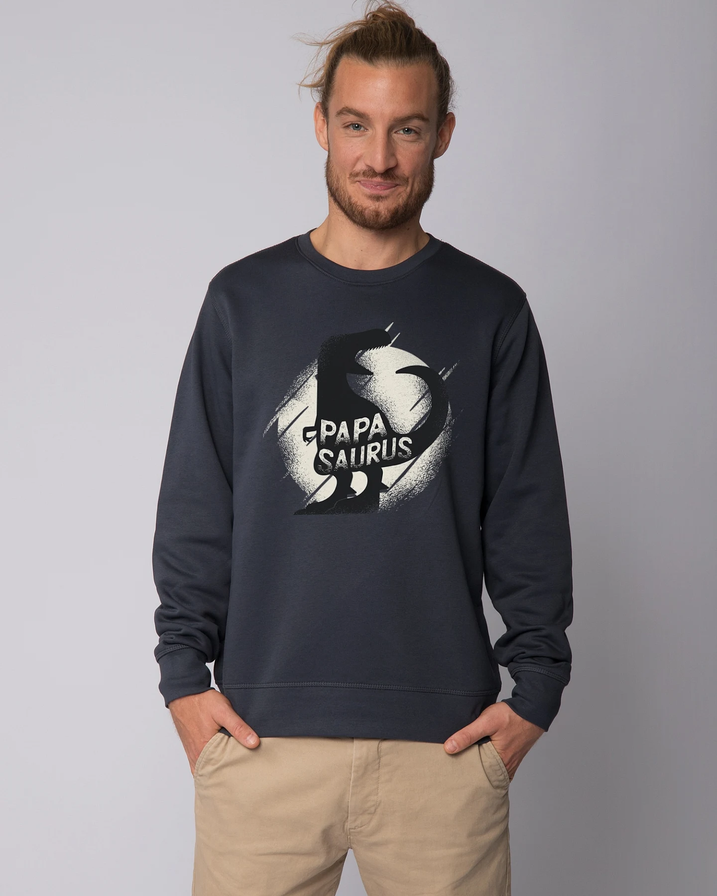 Watapparel Sweatshirt Papasaurus – Ansicht 2
