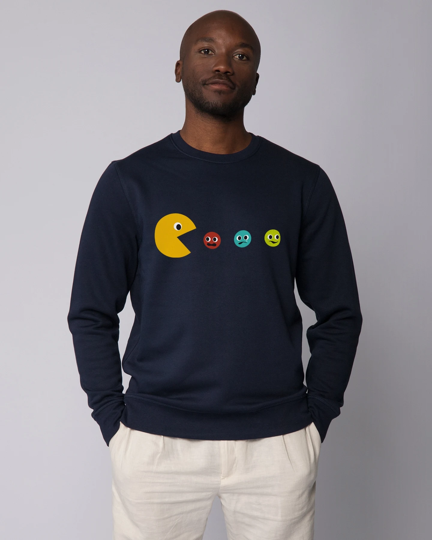 Watapparel Sweatshirt Pacmännchen – Ansicht 2