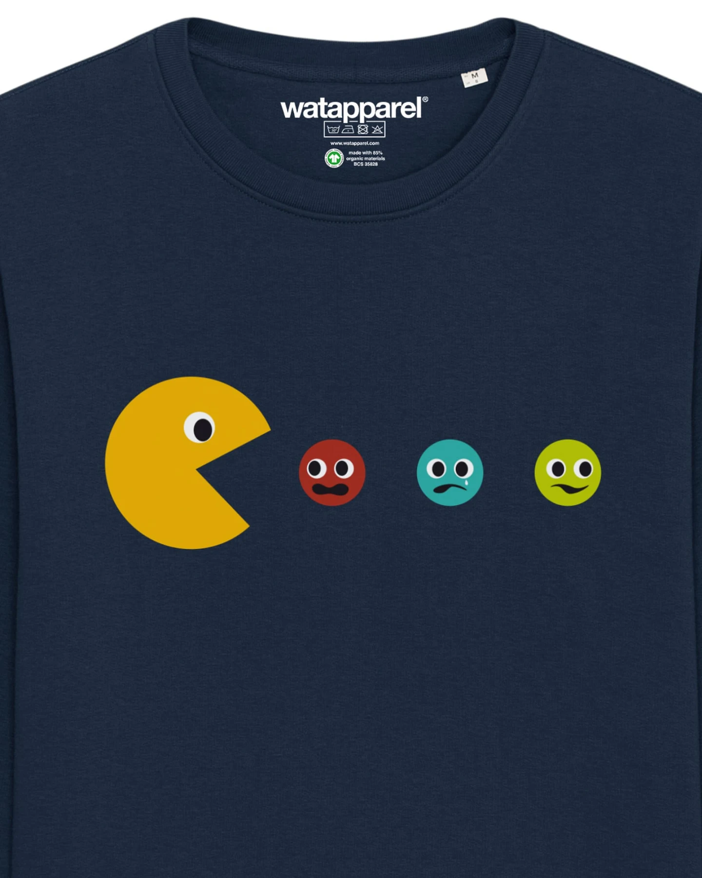 Watapparel Sweatshirt Pacmännchen – Ansicht 3