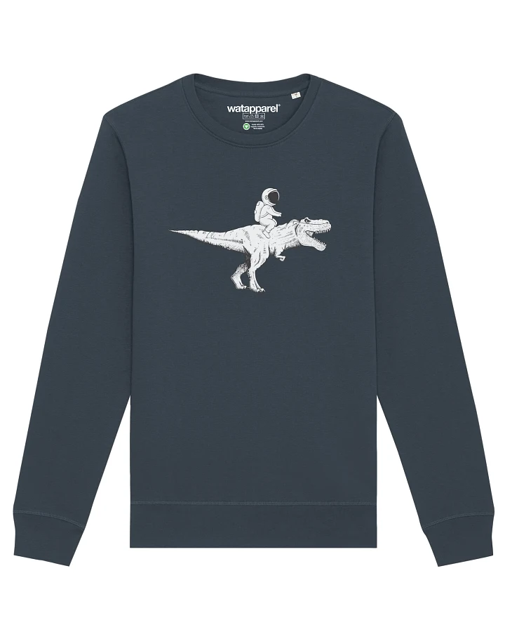 Watapparel Sweatshirt Astronaut on T-Rex