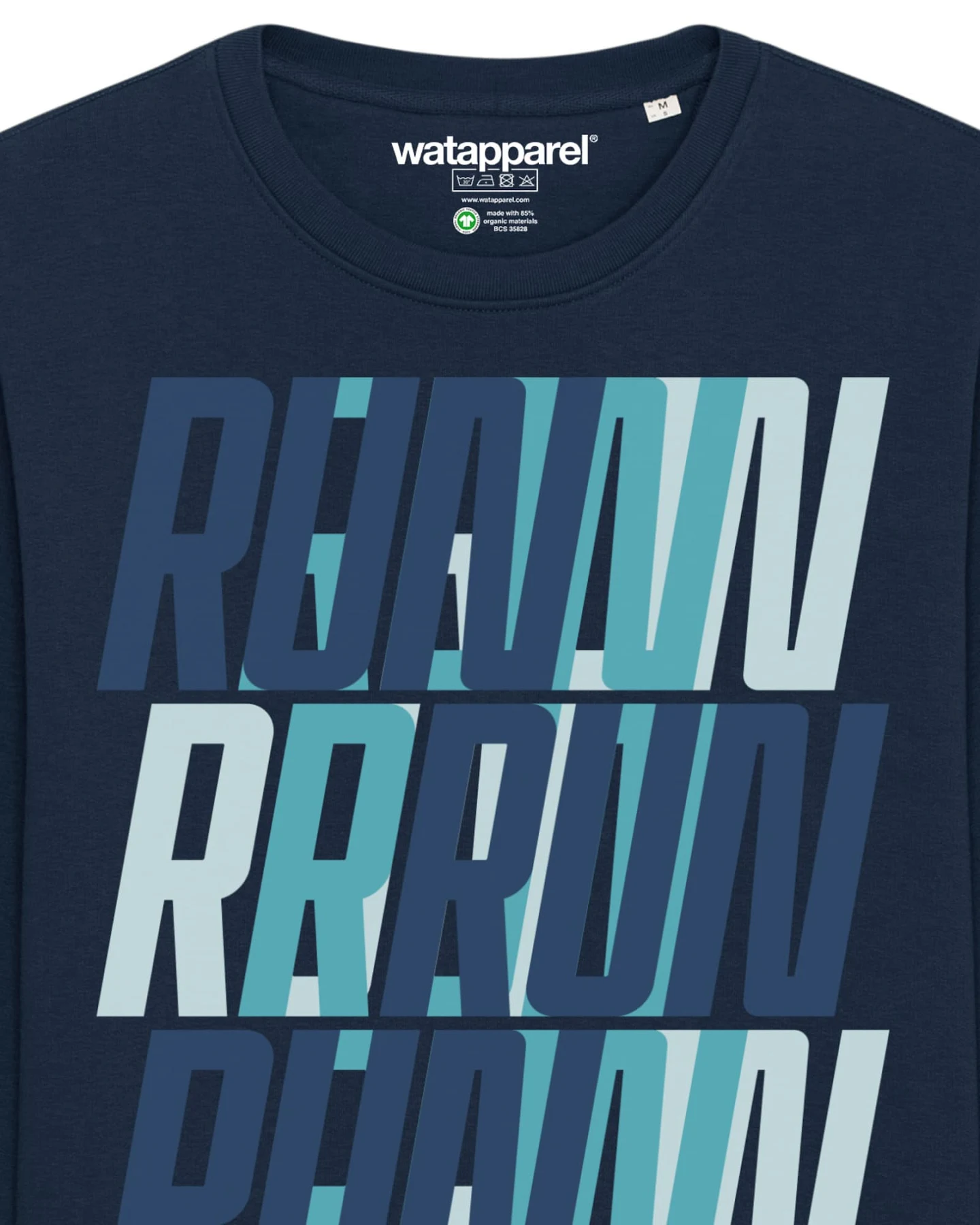 Watapparel Sweatshirt Run, Run, Run – Ansicht 3