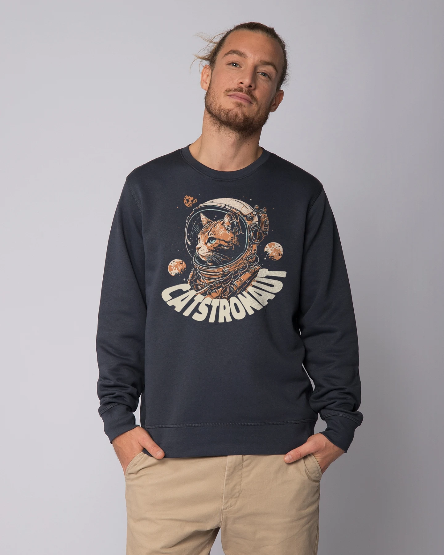 Watapparel Sweatshirt Catstronaut – Ansicht 2