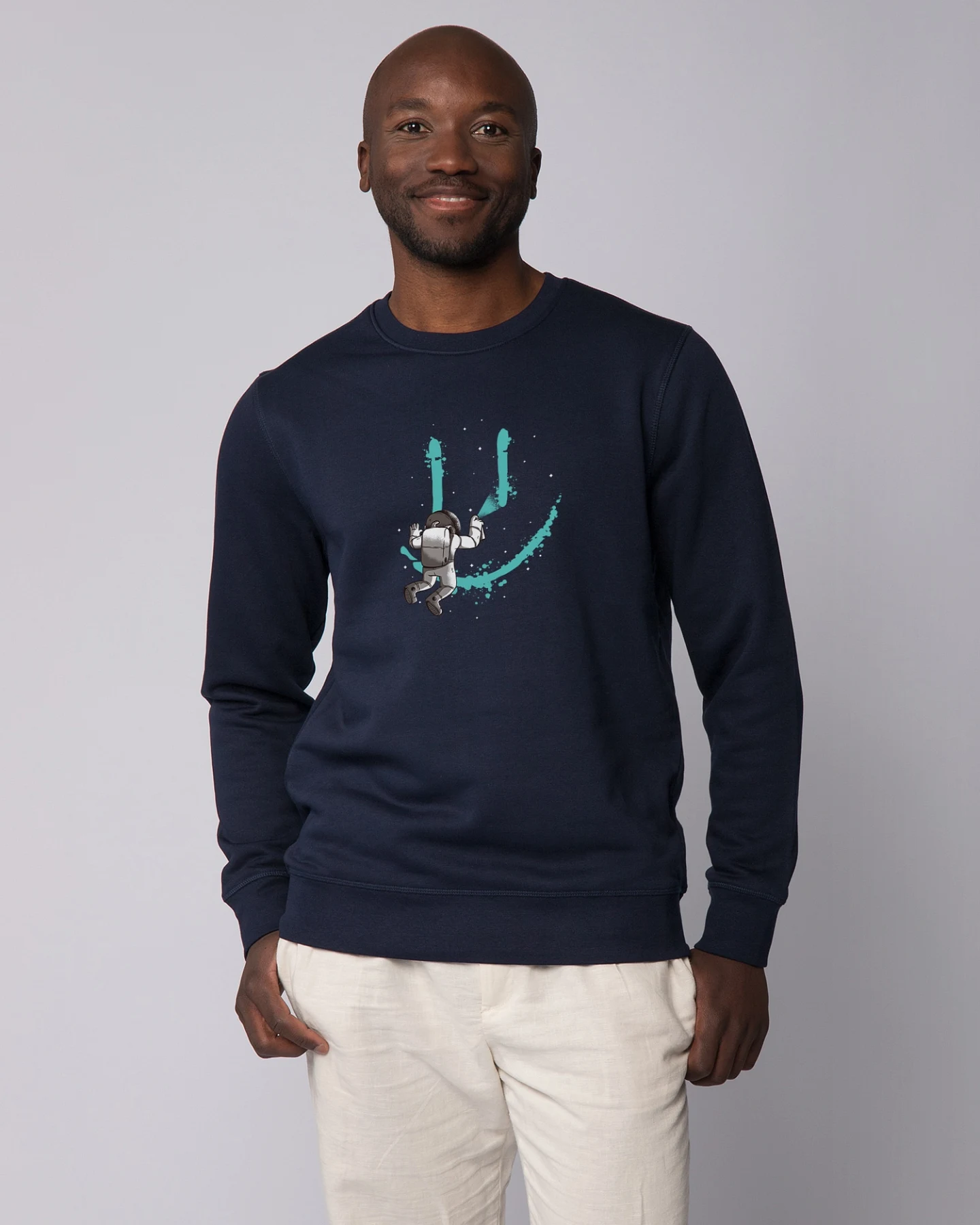 Watapparel Sweatshirt Graffiti Astronaut – Ansicht 2