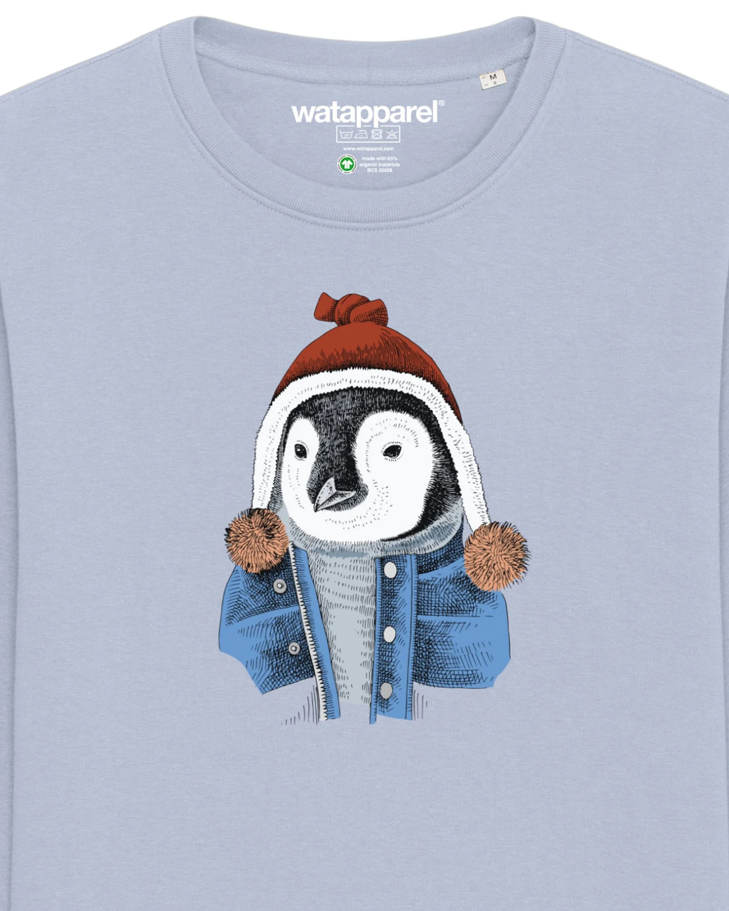 Watapparel Sweatshirt Pinguin – Ansicht 3