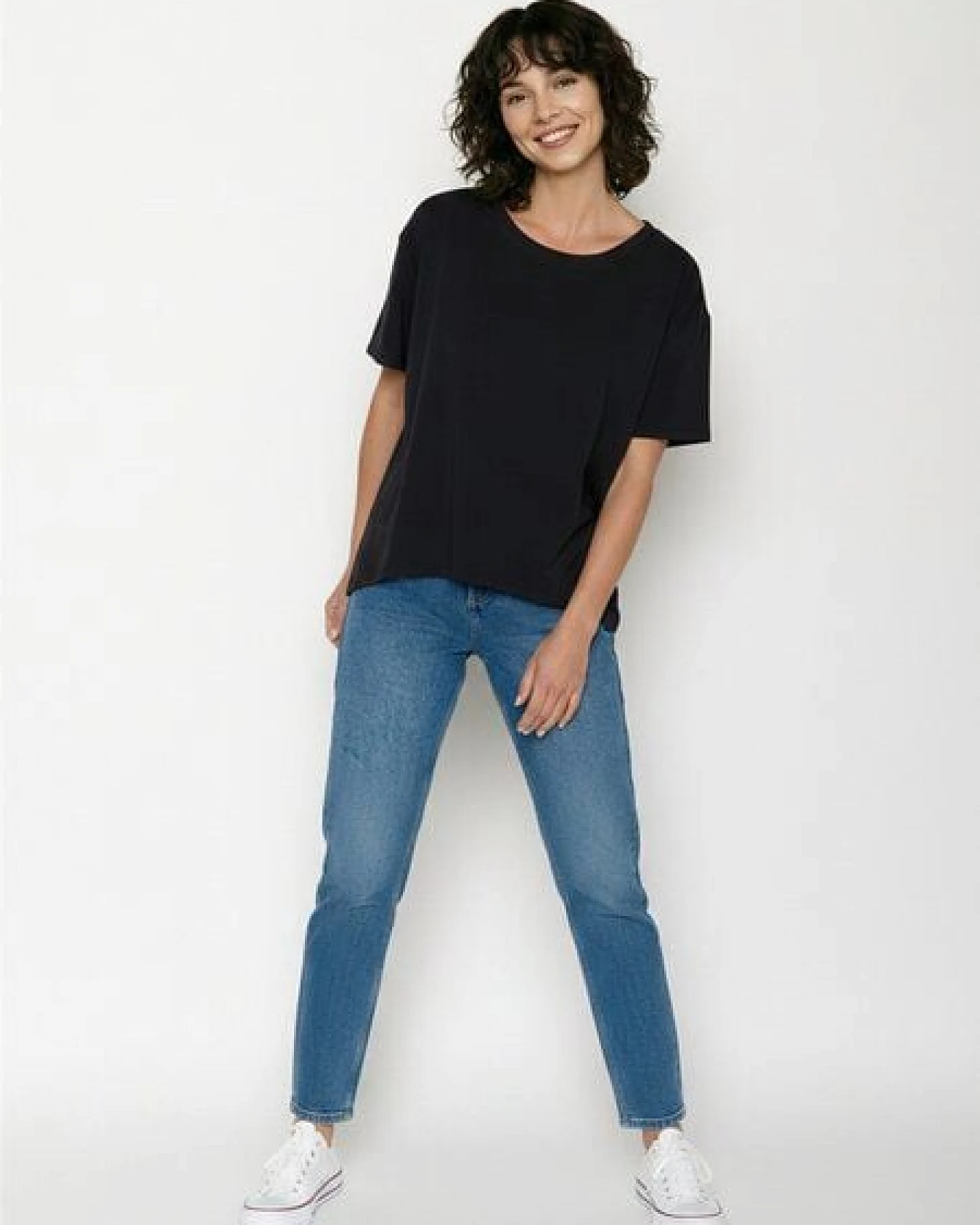 GREENBOMB Basic Feel - Lässiges T-Shirt aus Bio-Baumwoll-Mix / GOTS / Fair & Vegan – Ansicht 3