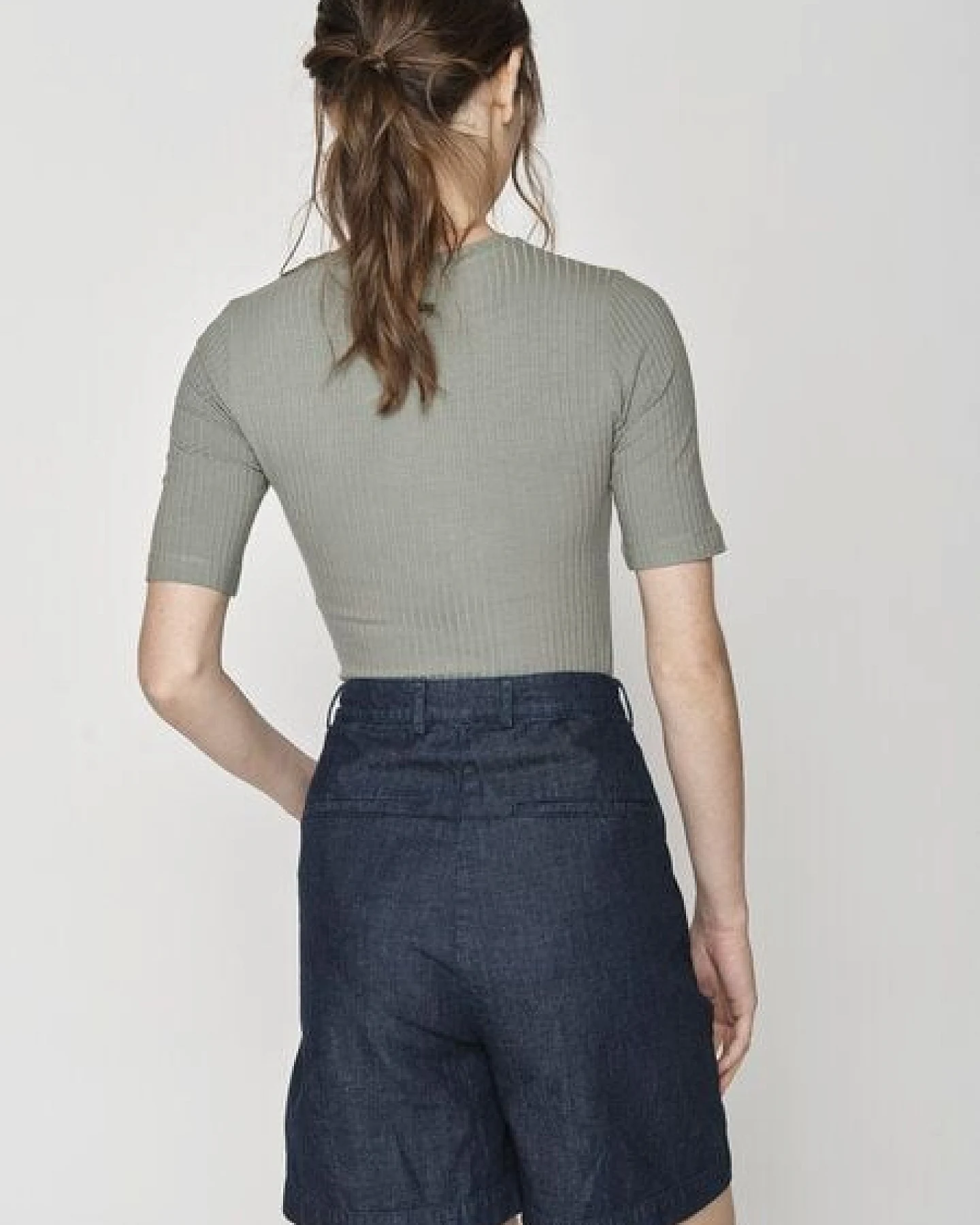 GREENBOMB Basic Lane - Sportliches Longsleeve aus LENZING TENCEL Mix / Fair & Vegan – Ansicht 4