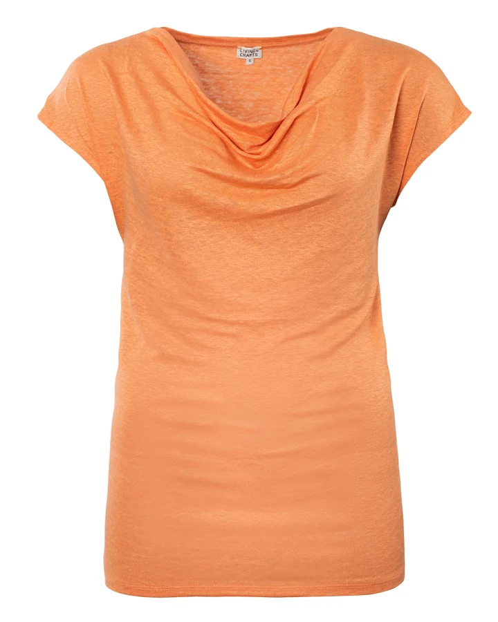 Damen T-Shirt Orange