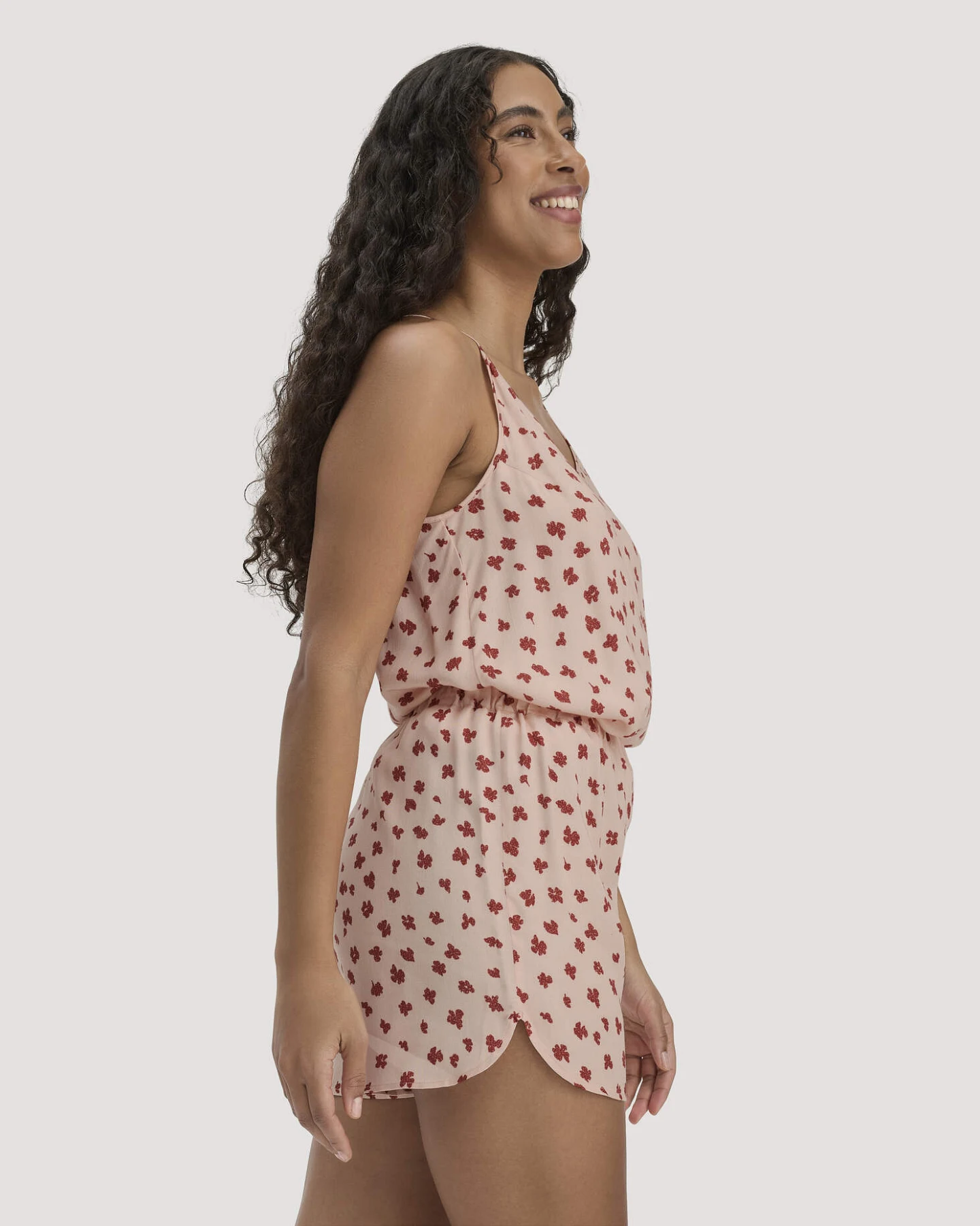 hessnatur Damen Schlafshorts PURE LUX aus LENZING™ ECOVERO™ - orange - Größe 34 – Ansicht 3