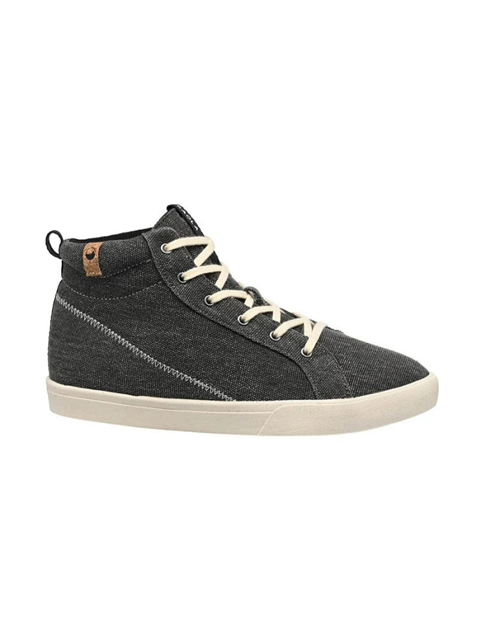 SAOLA Damen vegan Sneaker Damen Wanaka Canvas Dunkelgrau