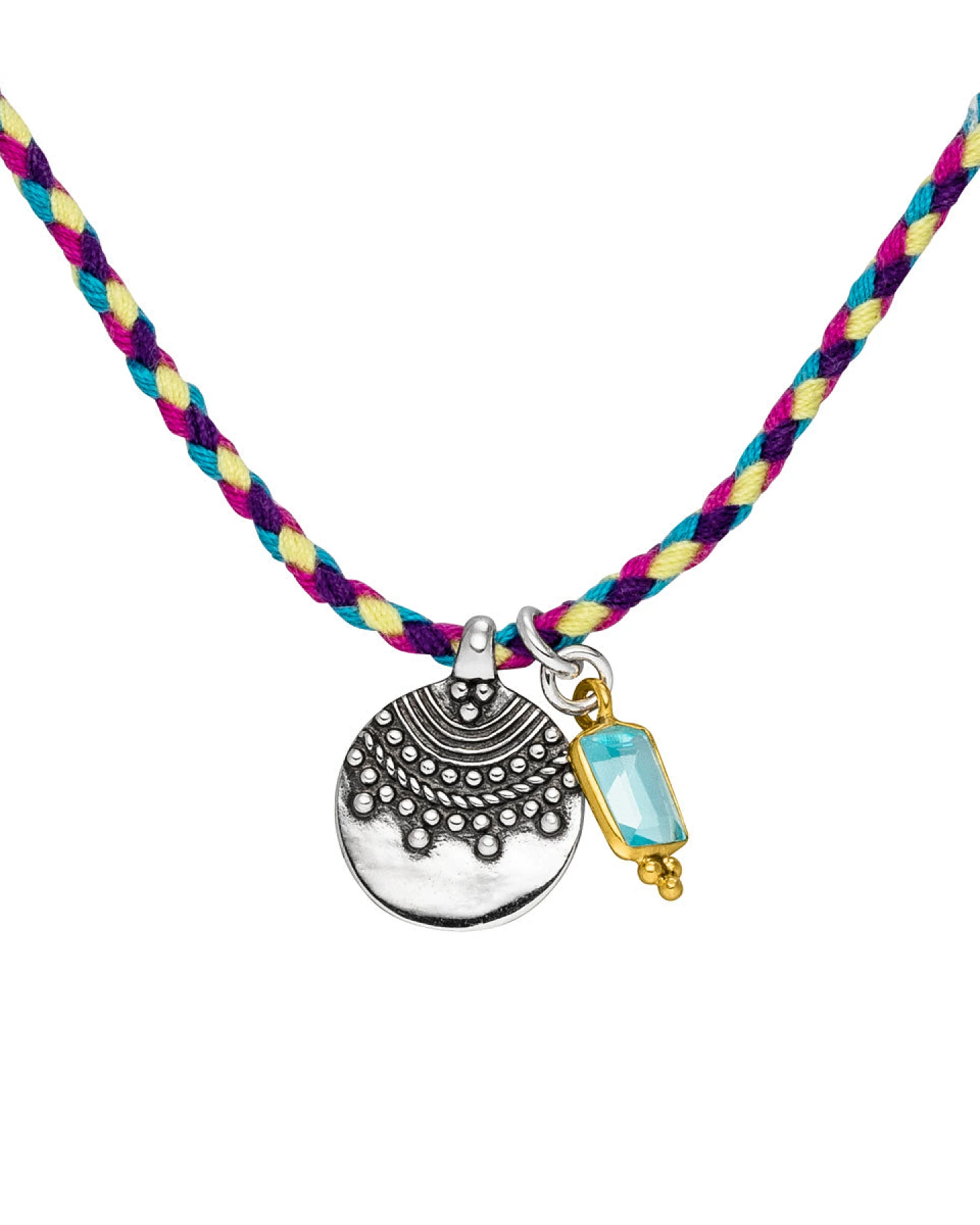 Hoffnungsträger Transformations-Kette „Innere Sonne“, Silber – Ansicht 4