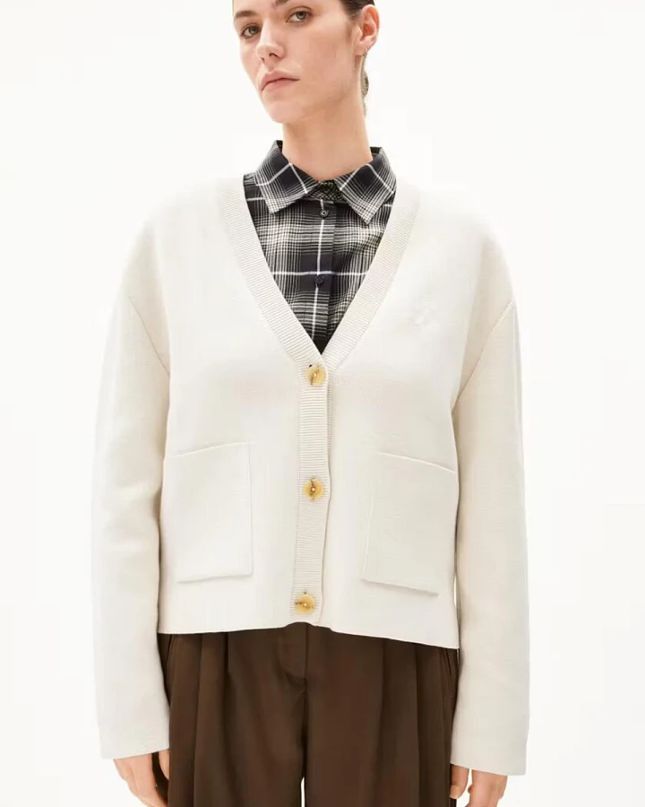 Strickjacke Fionaa Milano Off White