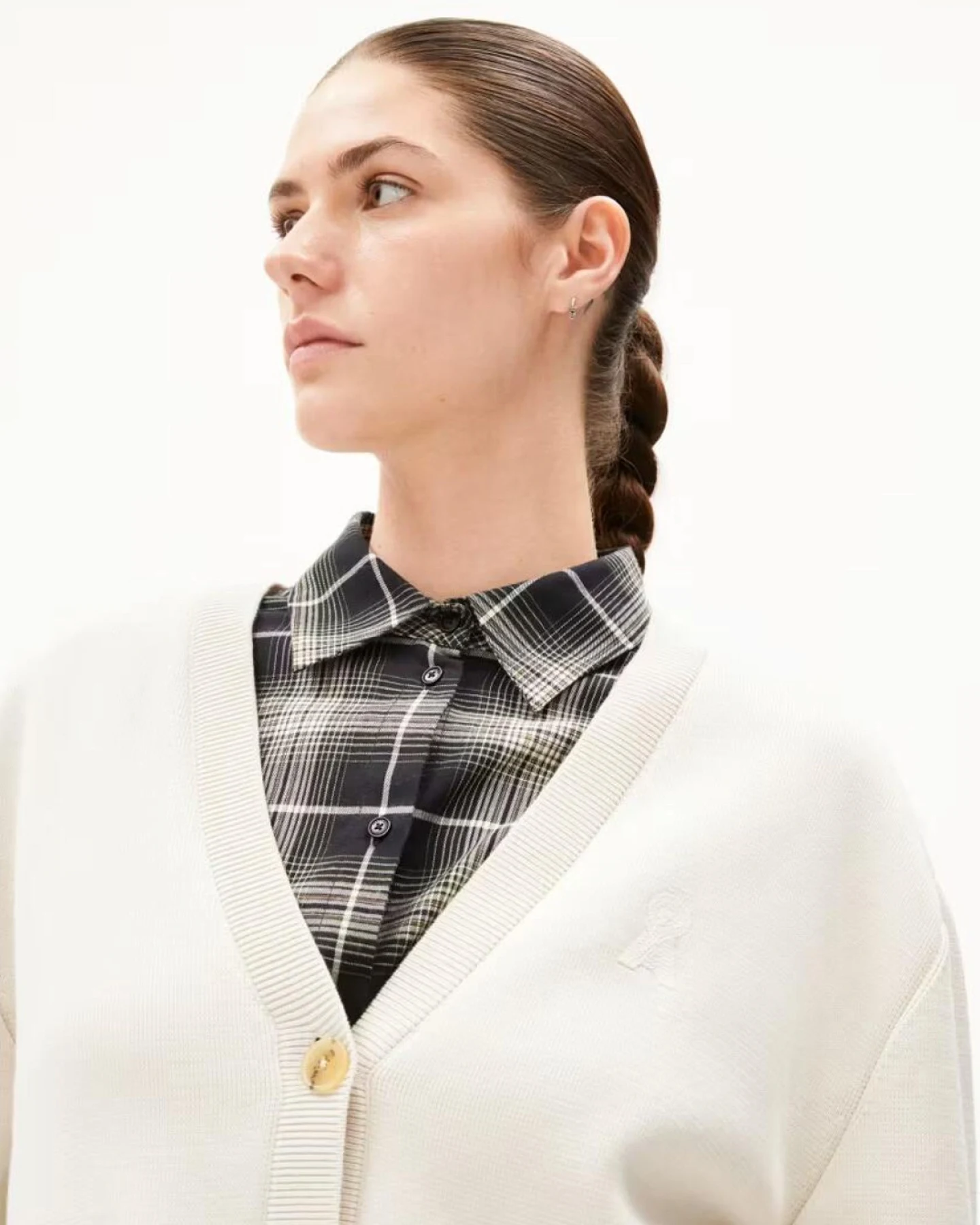Strickjacke Fionaa Milano Off White – Ansicht 3