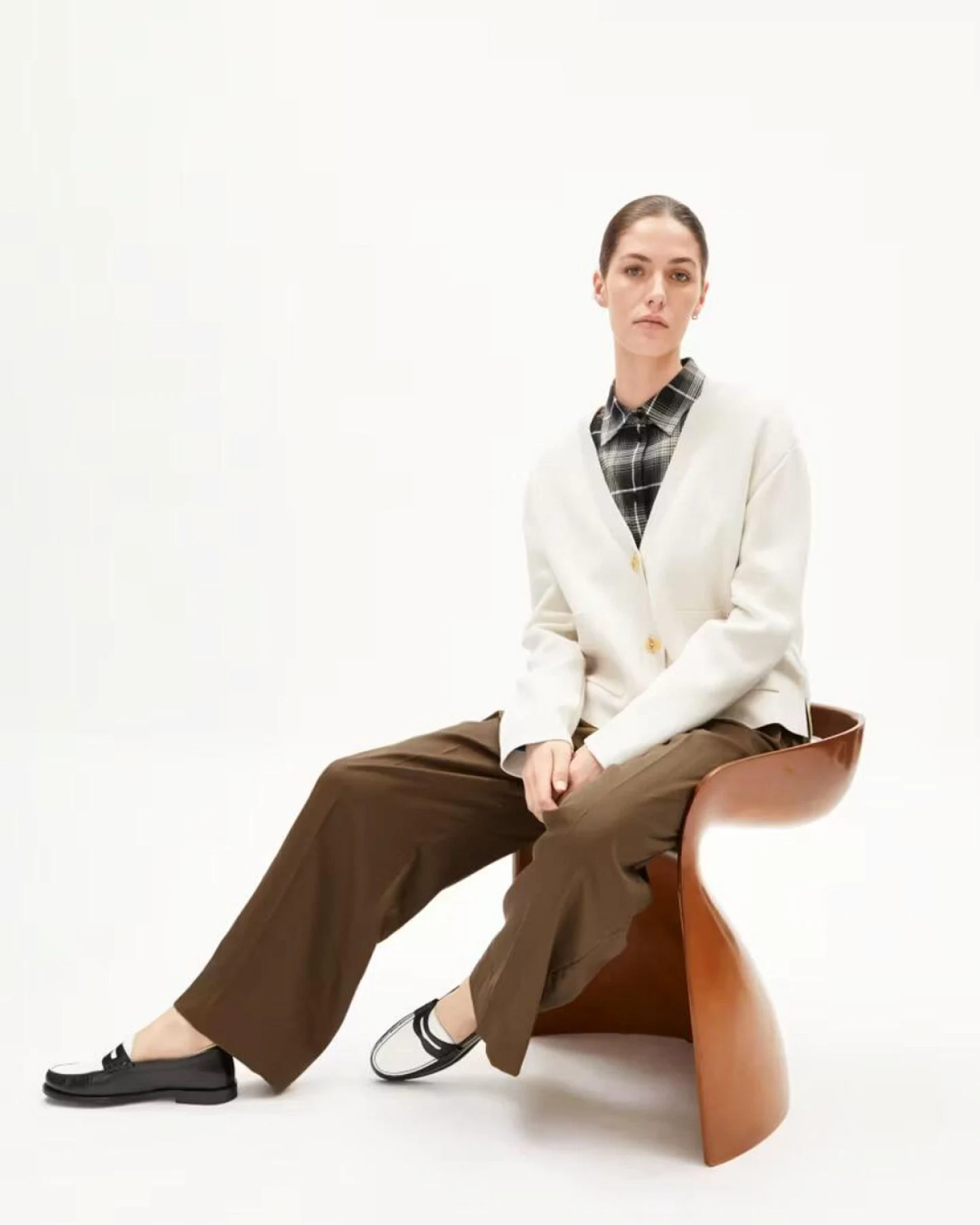 Strickjacke Fionaa Milano Off White – Ansicht 5