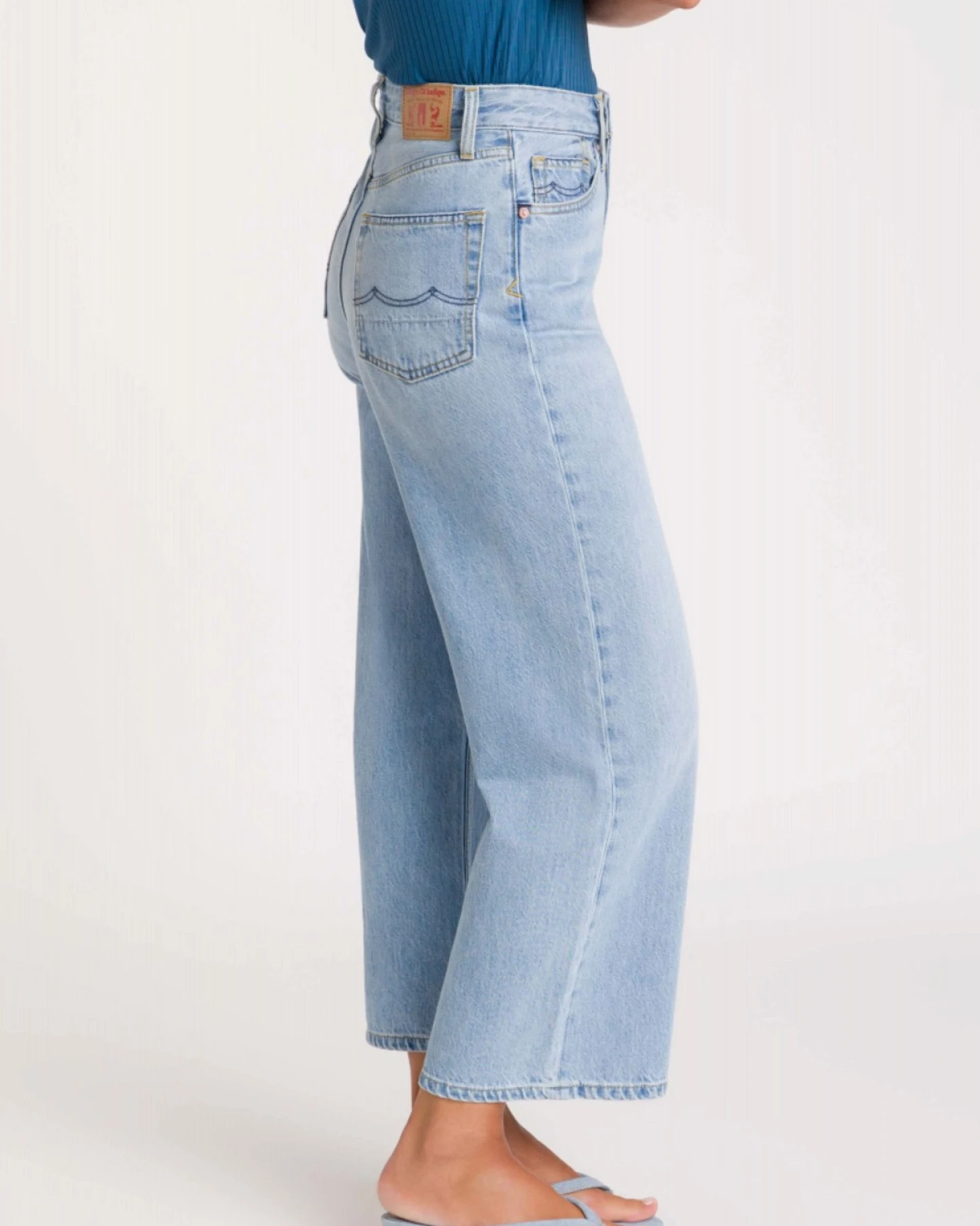 Jeans Elisabeth Cropped Blue Reef Super Light Used – Ansicht 2