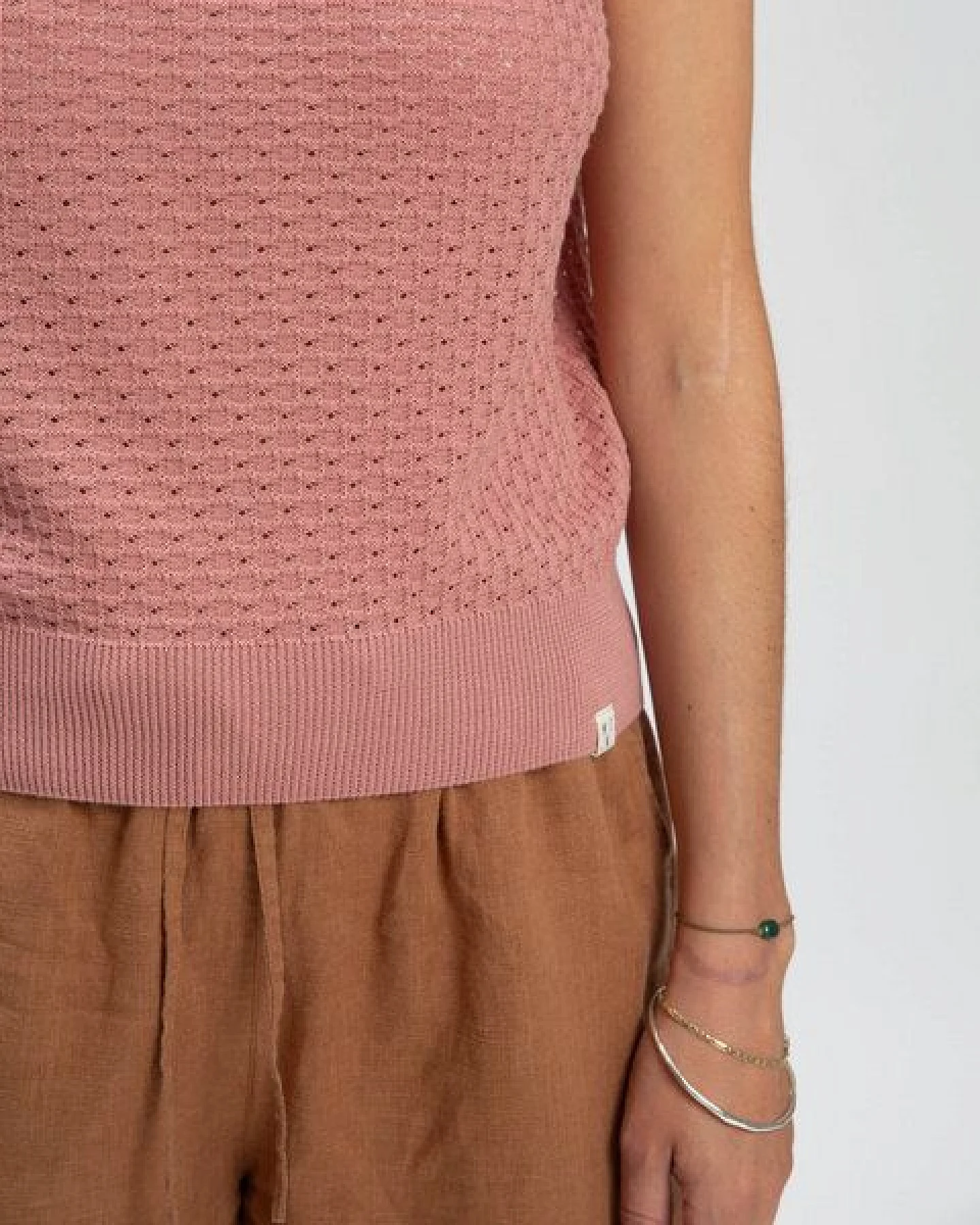 Matona Pullunder aus Baumwolle für Frauen / Cotton Knit Top – Ansicht 4