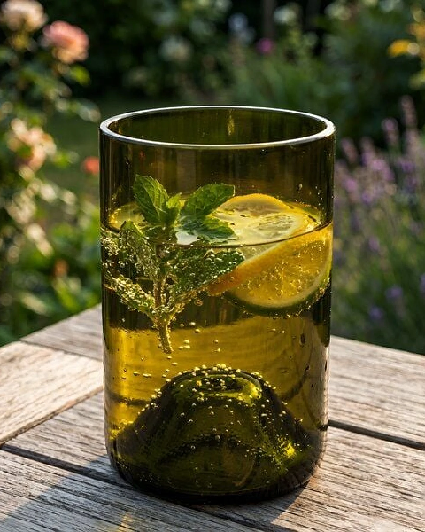 Upglassic Upcycling-Trinkglas – Ansicht 3