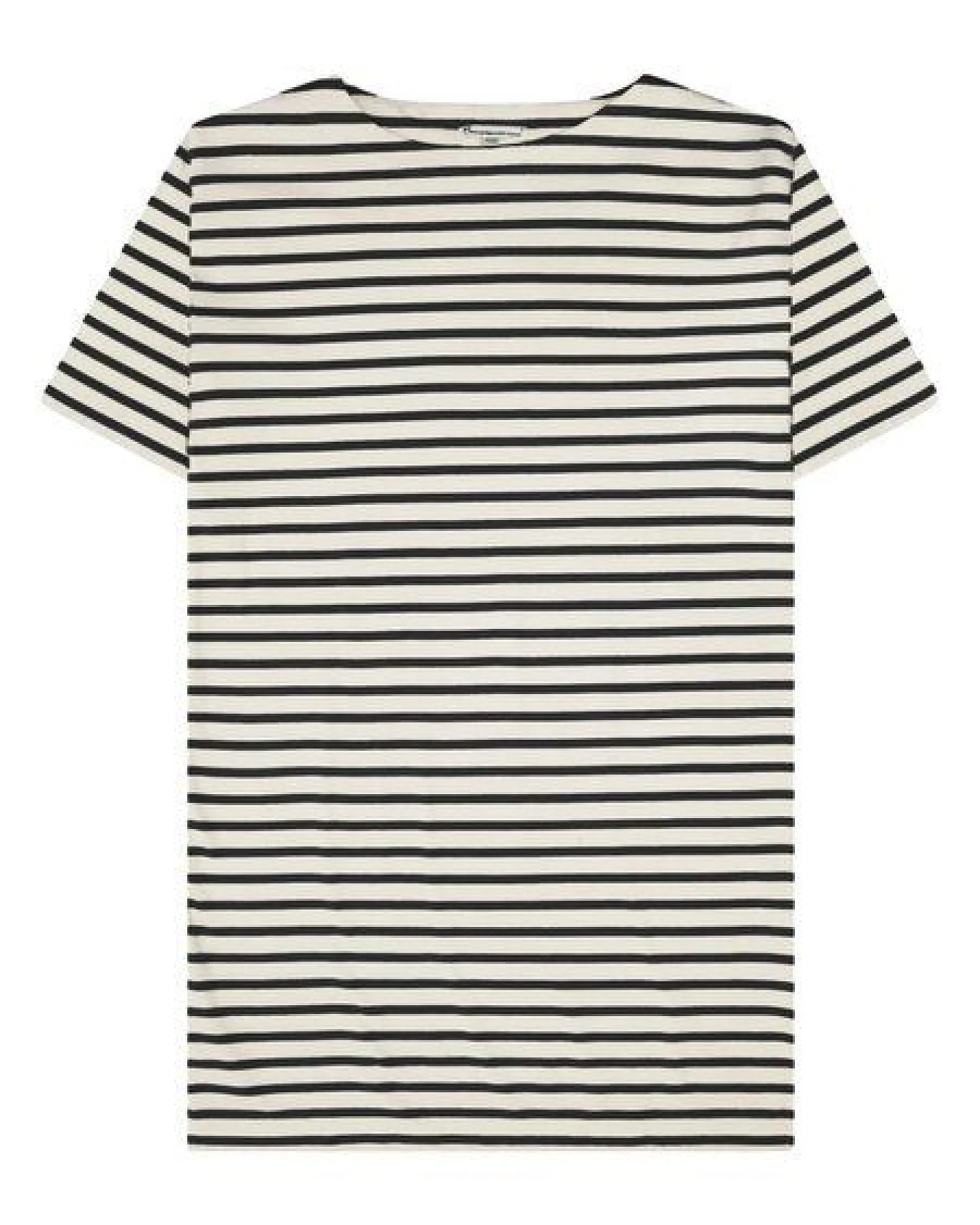 KnowledgeCotton Apparel T-Shirt-Kleid mit Streifen aus Bio-Baumwolle – Ansicht 4