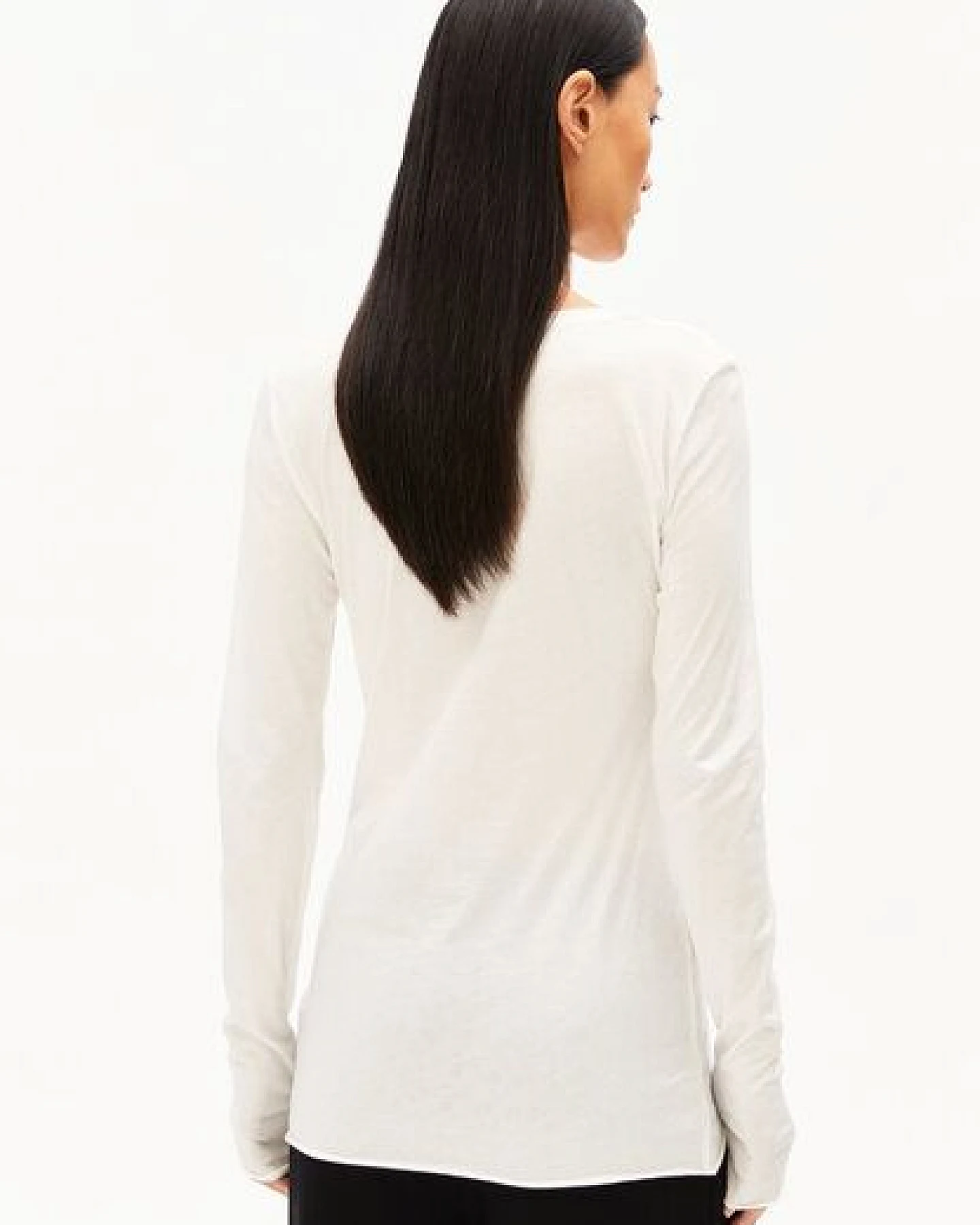 ARMEDANGELS EINIAARA SOFT Damen Longsleeve aus Bio-Baumwolle – Ansicht 2