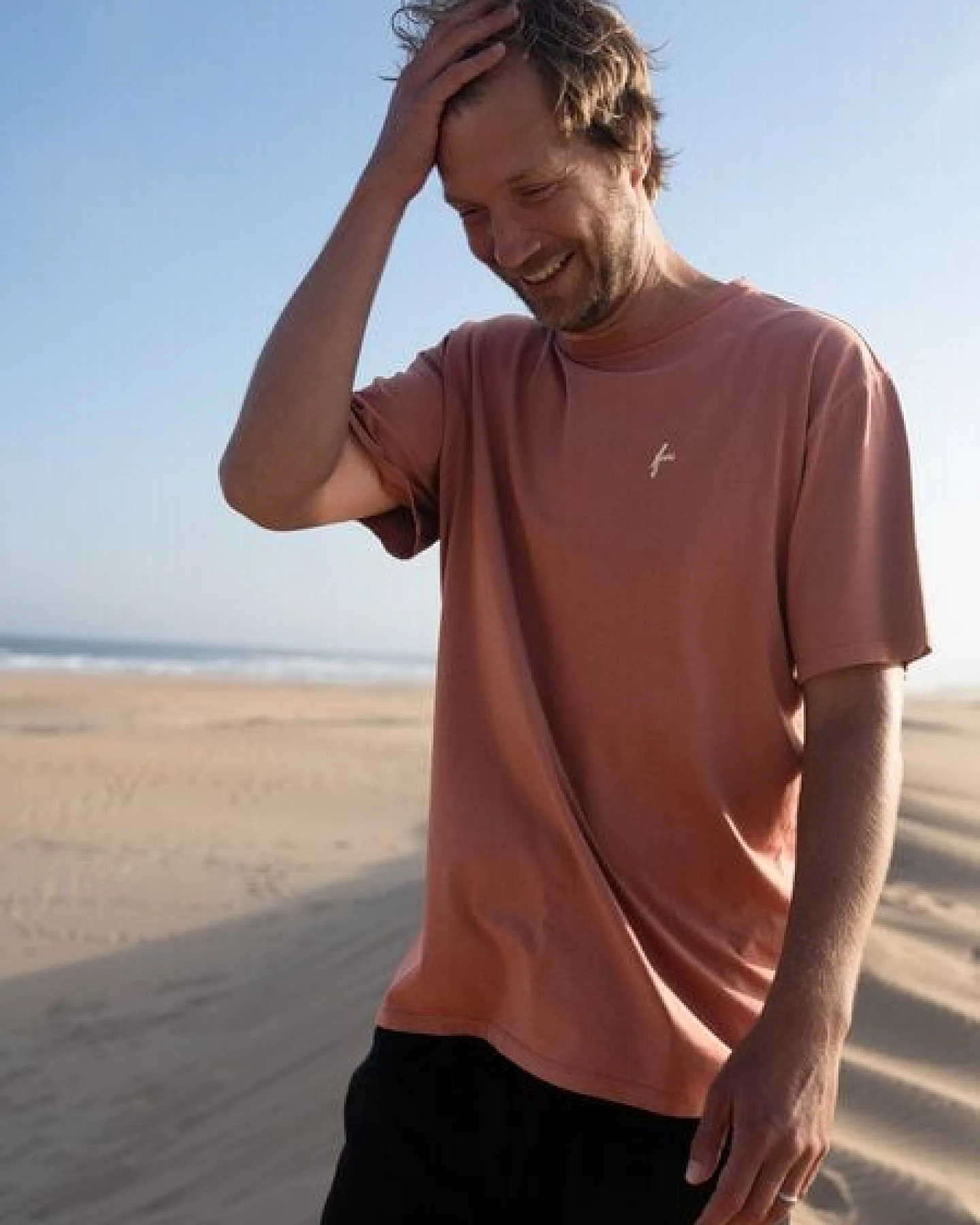 FUXBAU Männer fux T-Shirt - seegrün, seeblau & rot – Ansicht 4