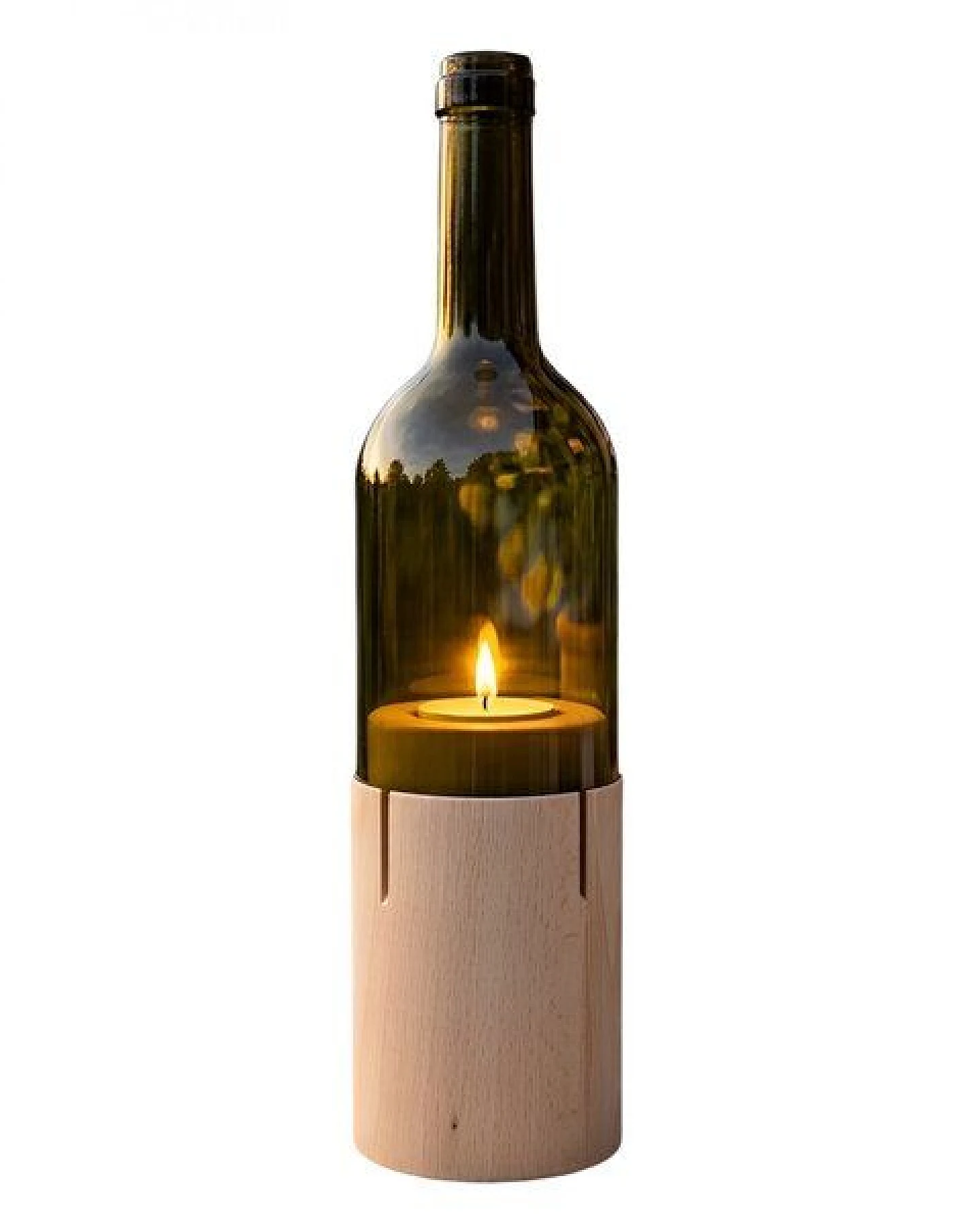 Upglassic Upcycling-Windlicht – Ansicht 2