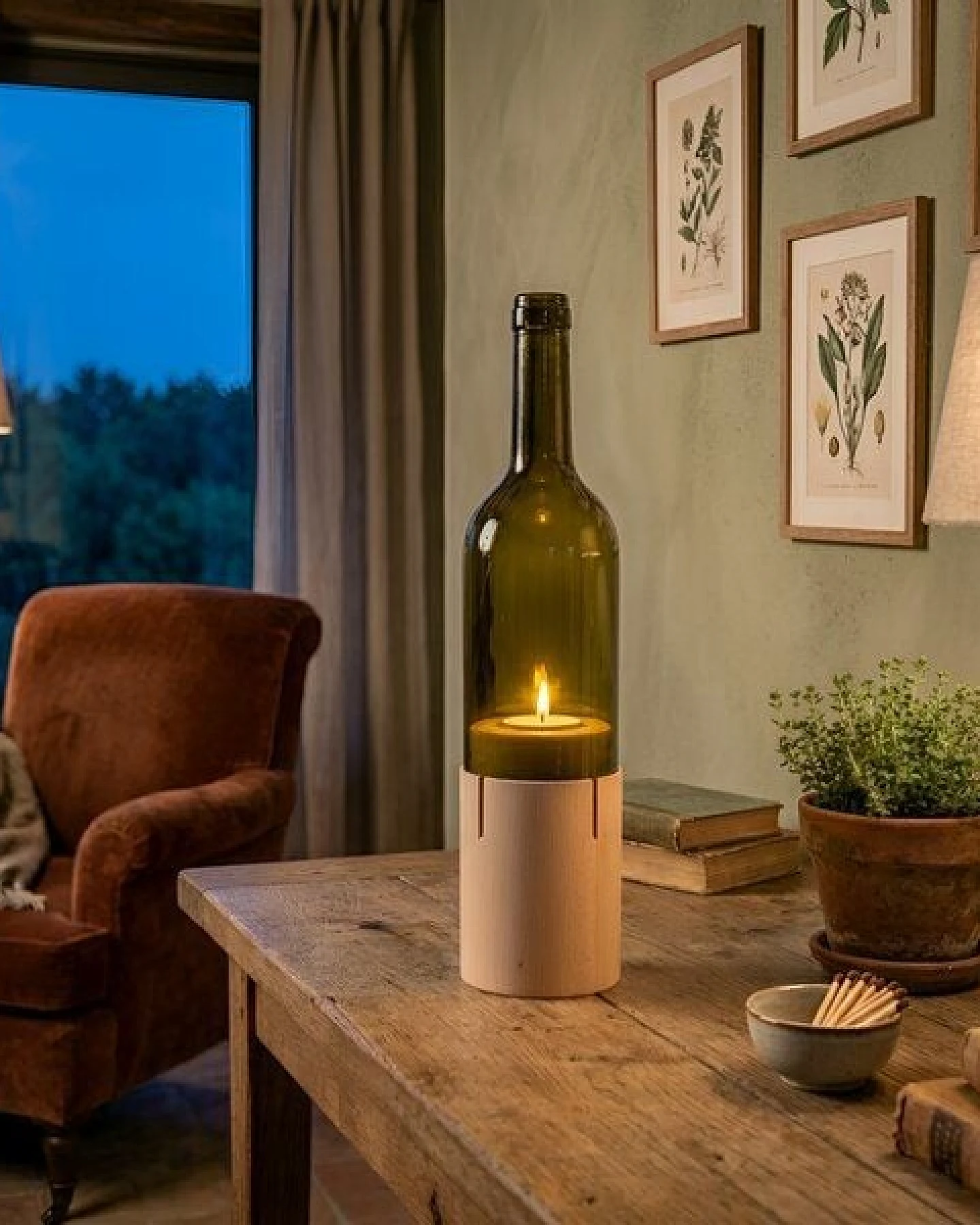 Upglassic Upcycling-Windlicht – Ansicht 3
