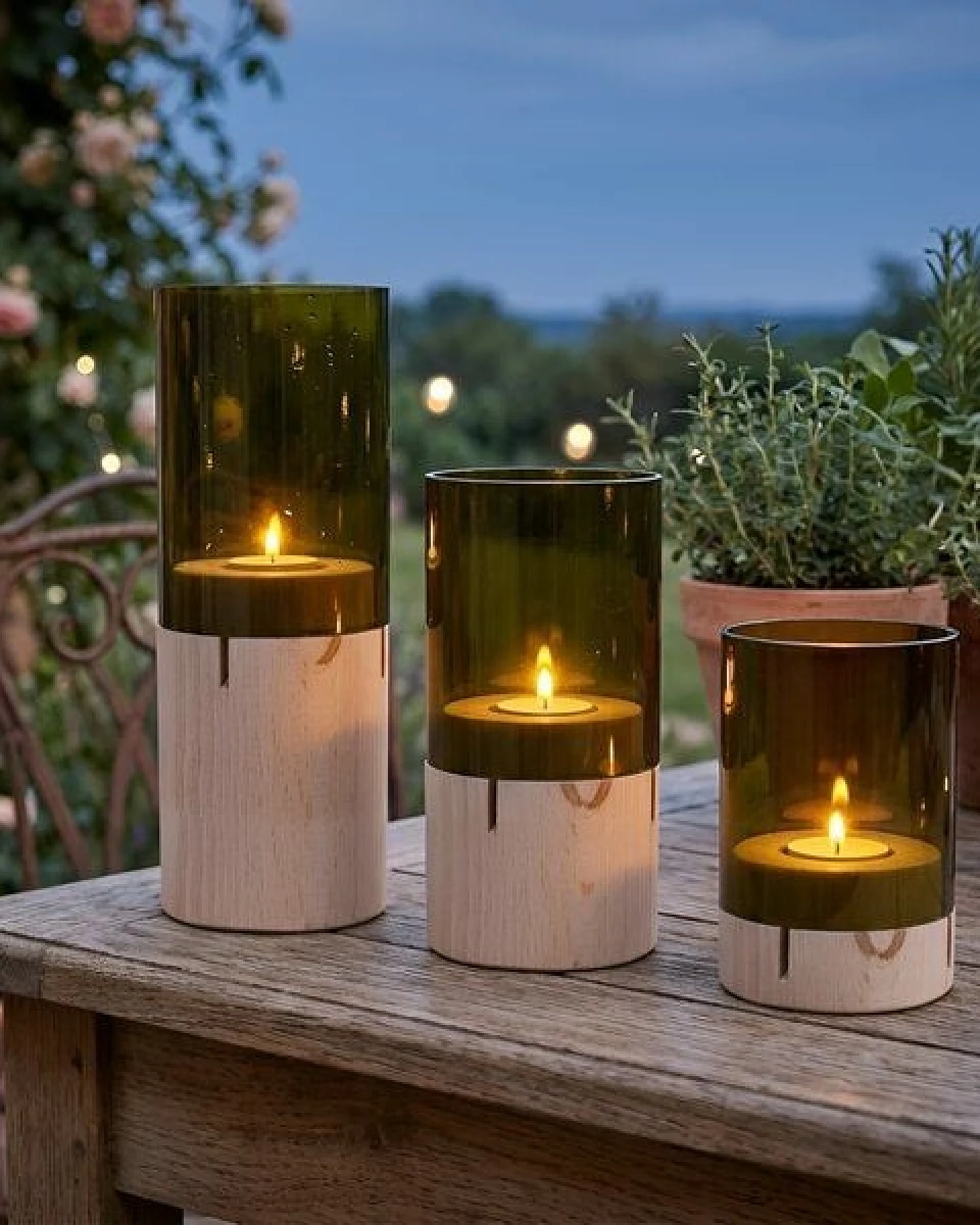 Upglassic Weinlicht-Windlicht – Ansicht 3