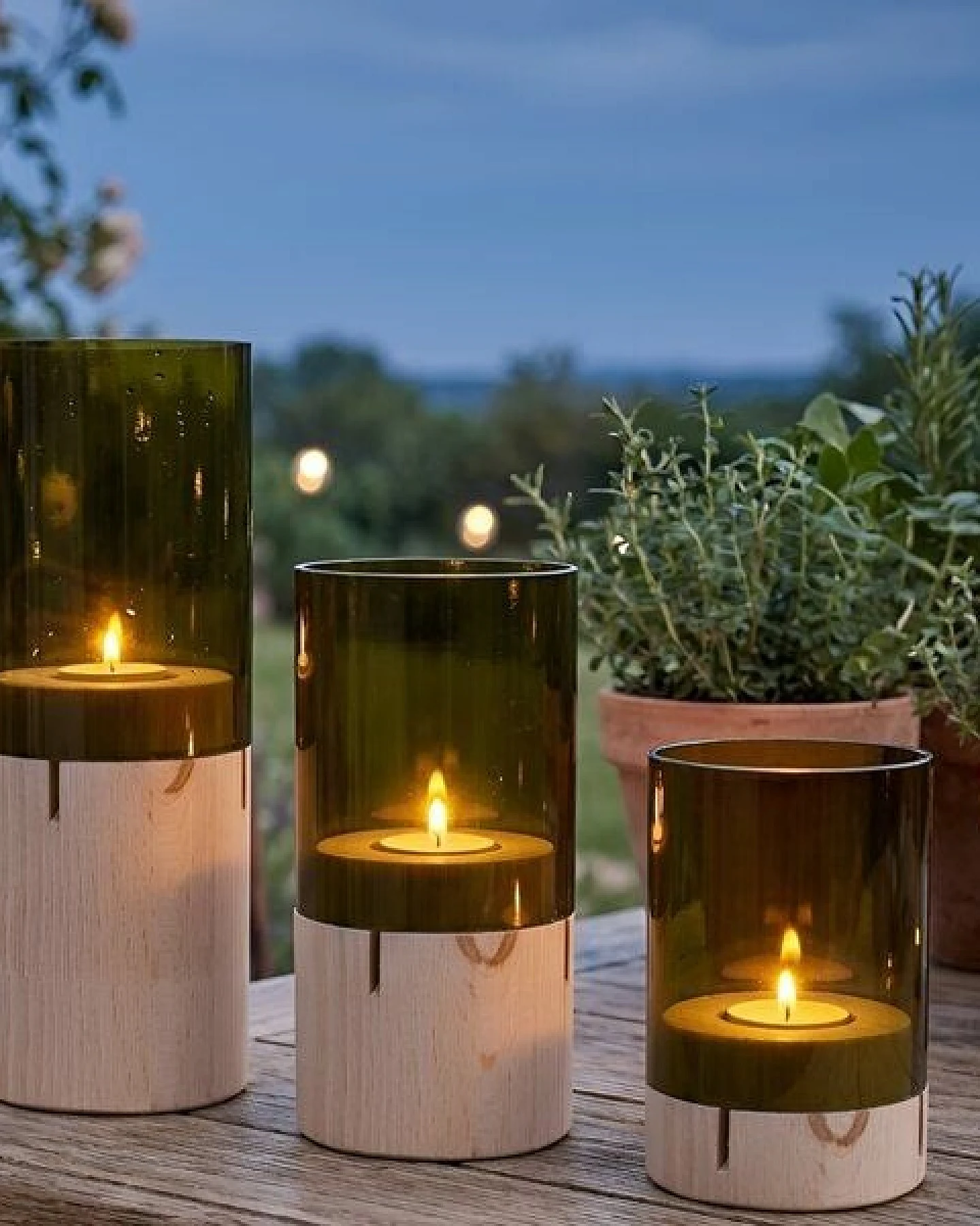 Upglassic Weinlicht-Windlicht – Ansicht 4