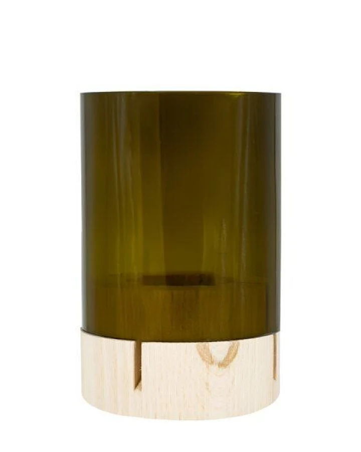 Upglassic Weinlicht-Windlicht