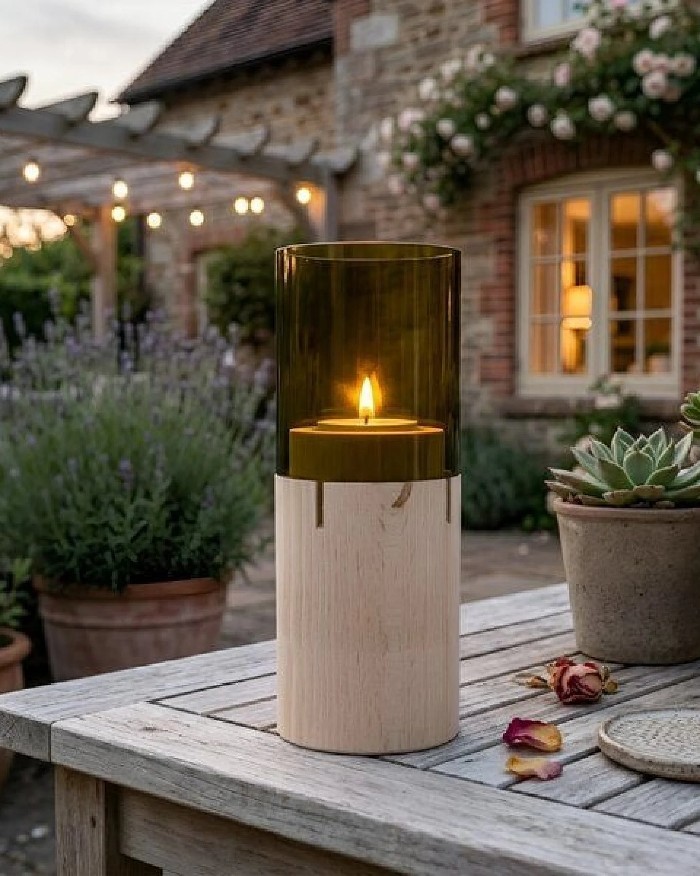 Upglassic Weinlicht-Windlicht – Ansicht 3