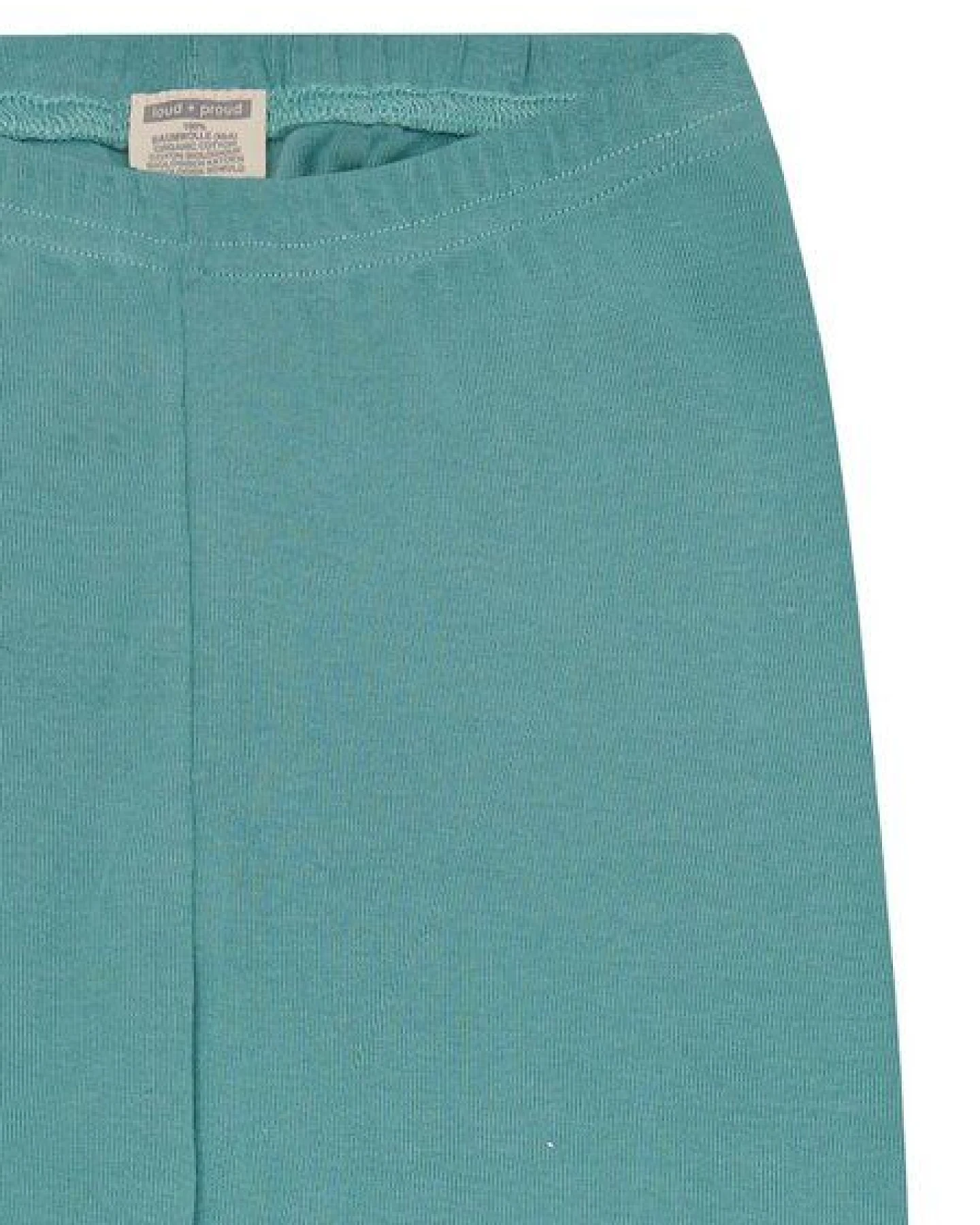 loud + proud Kinder Feinripp Legging, GOTS-zertifiziert – Ansicht 3