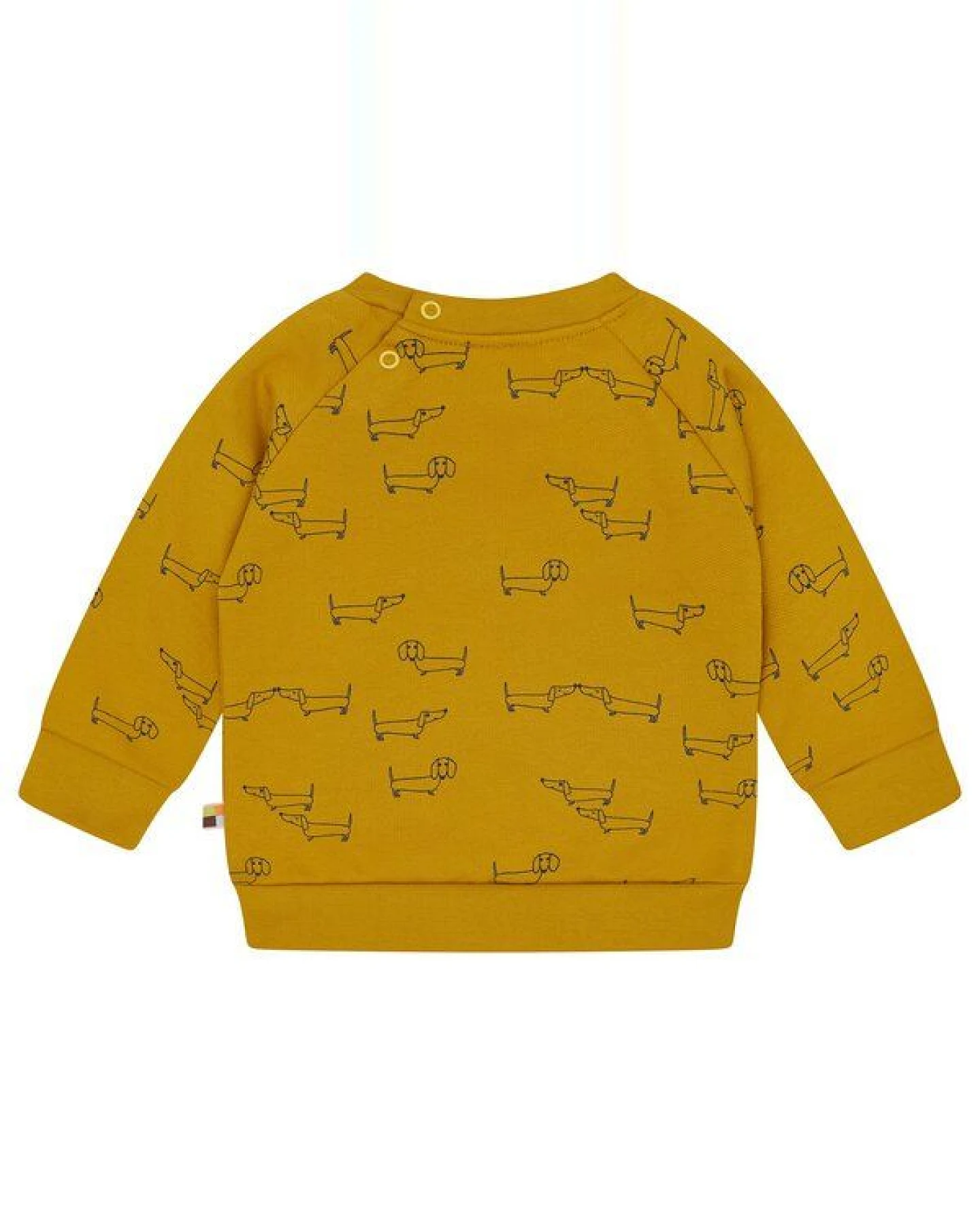 loud + proud Babys & Kinder Sweatshirt mit Alloverdruck, GOTS-zertifiziert – Ansicht 2