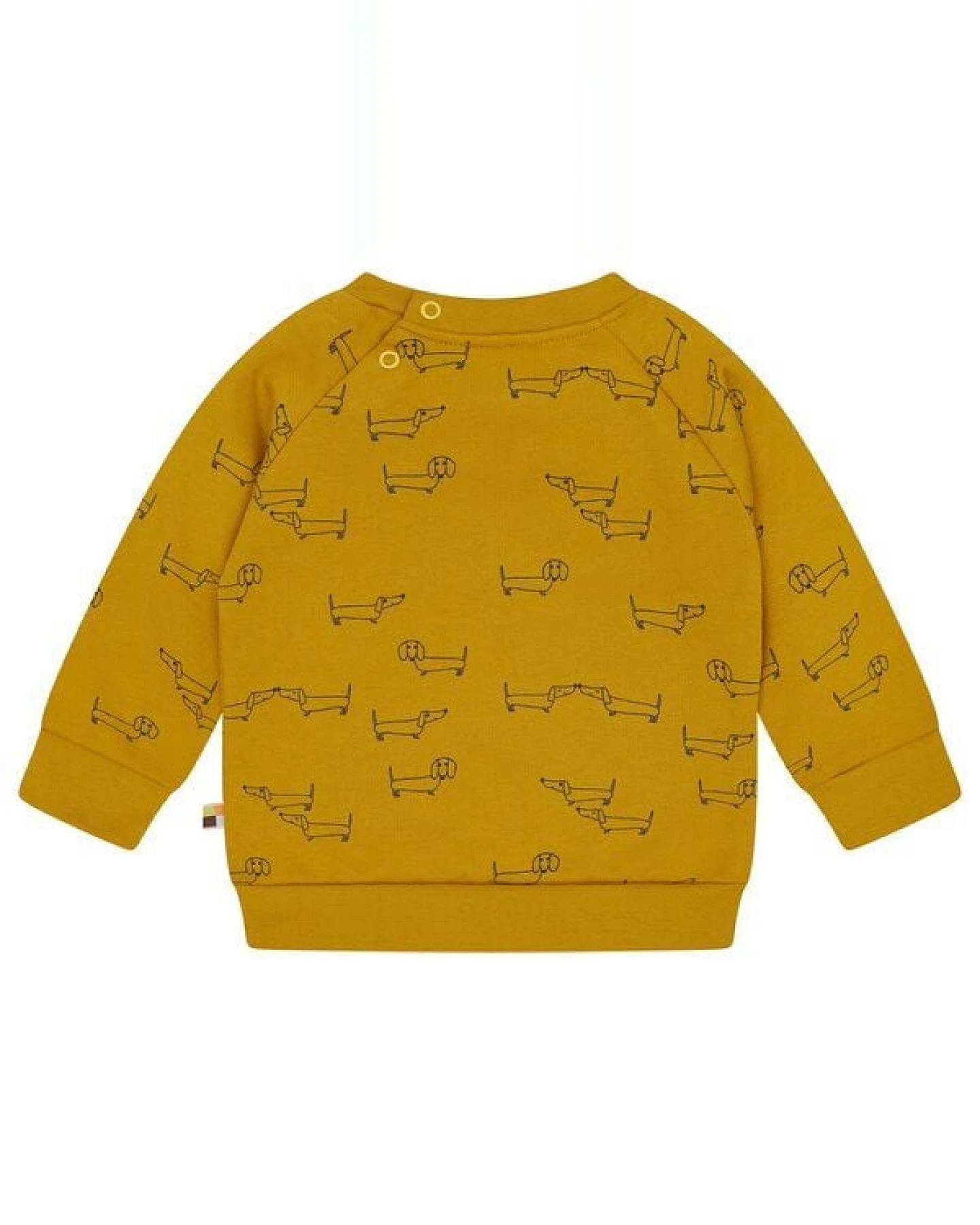 loud + proud Babys & Kinder Sweatshirt mit Alloverdruck, GOTS-zertifiziert – Ansicht 2