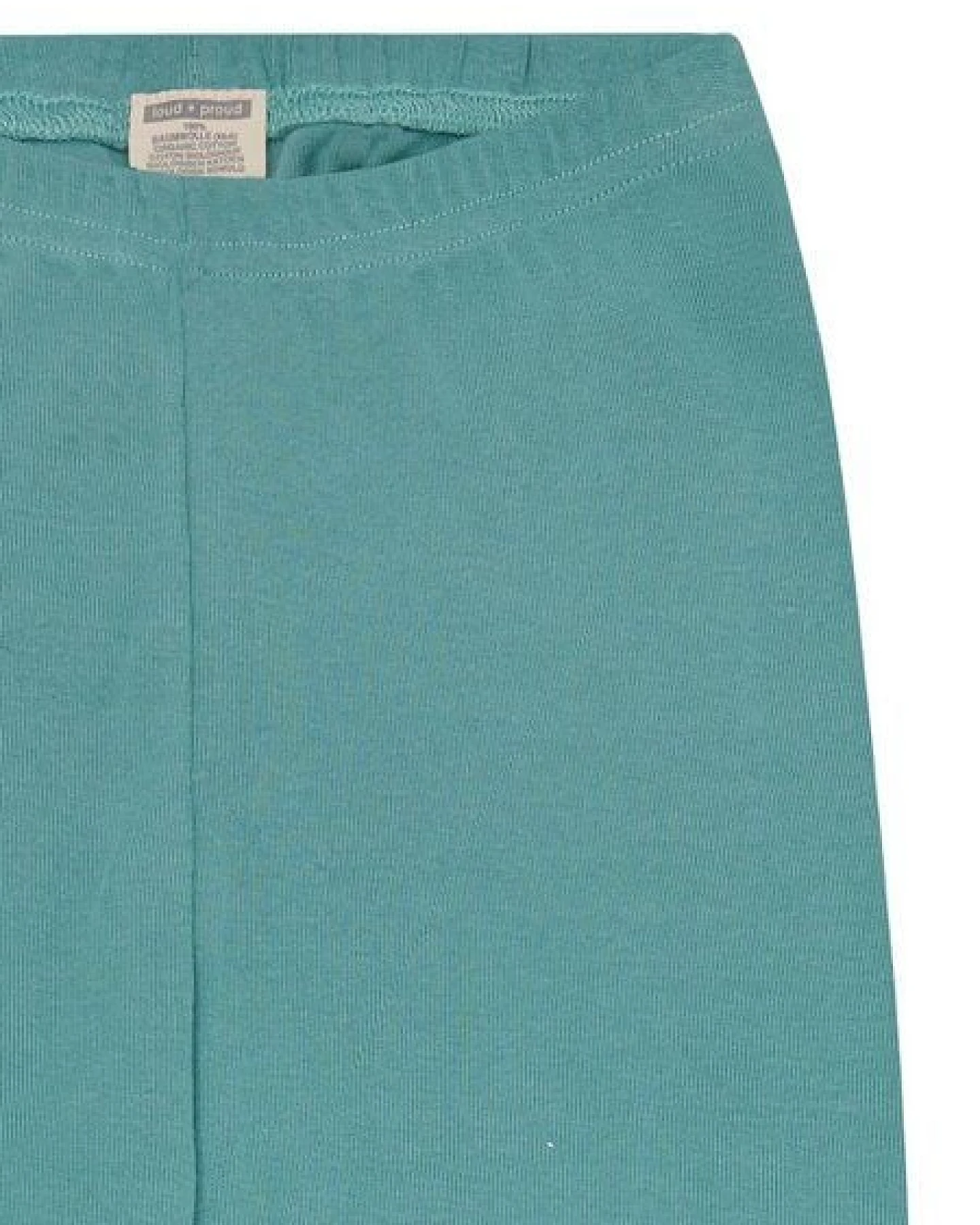 loud + proud Kinder Feinripp Legging, GOTS-zertifiziert – Ansicht 3