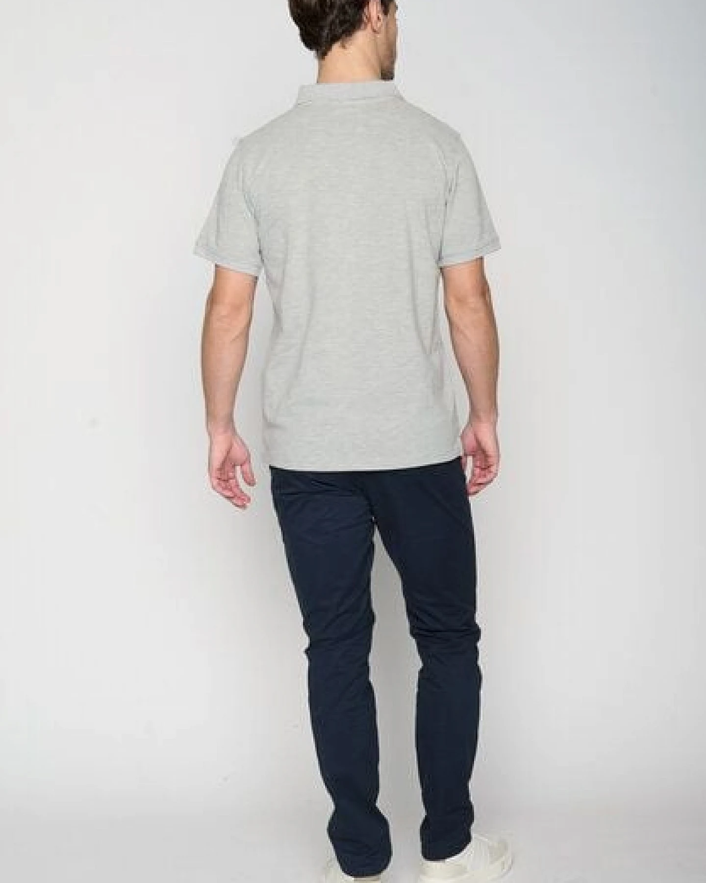 GREENBOMB Animal Seagull Strike - Sportliches Polo aus Baumwoll-Mix / hochwertiger Print / GOTS / Fair & Vegan – Ansicht 4