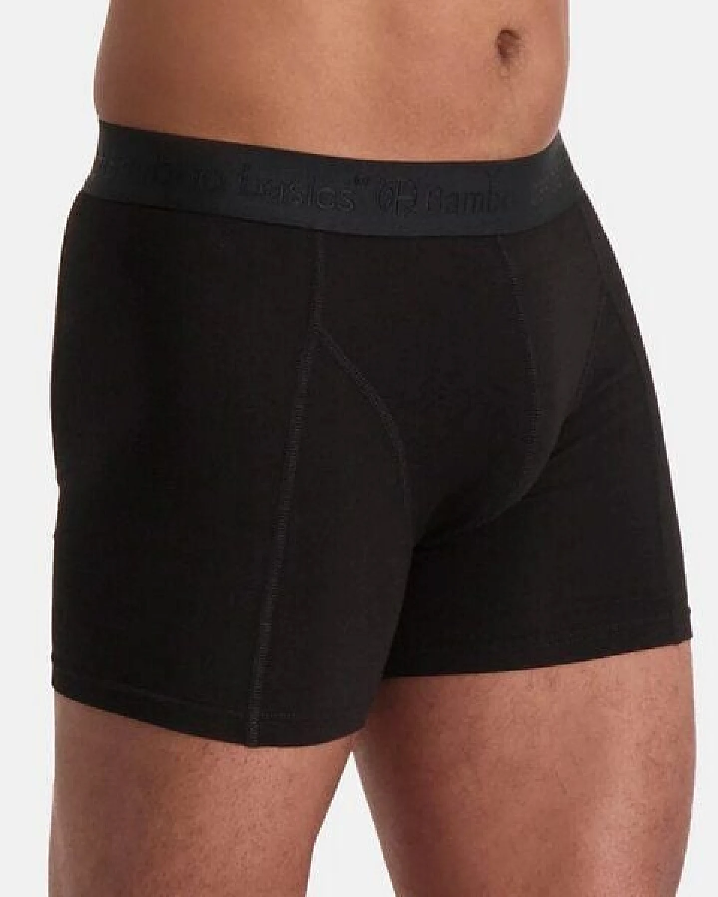 Bamboo Basics Enganliegende Herren Boxershorts RICO aus Bambusviskose / Biobaumwolle (3er Pack) – Ansicht 3