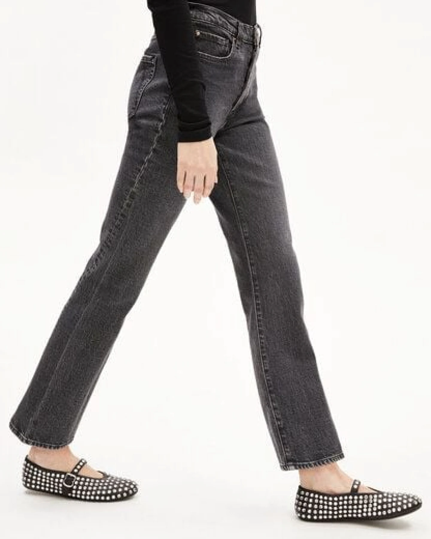 ARMEDANGELS VELAARI - Damen Jeans Flared Leg Mid Waist Ankle Bio-Baumwoll Mix Comfort-Stretch – Ansicht 4