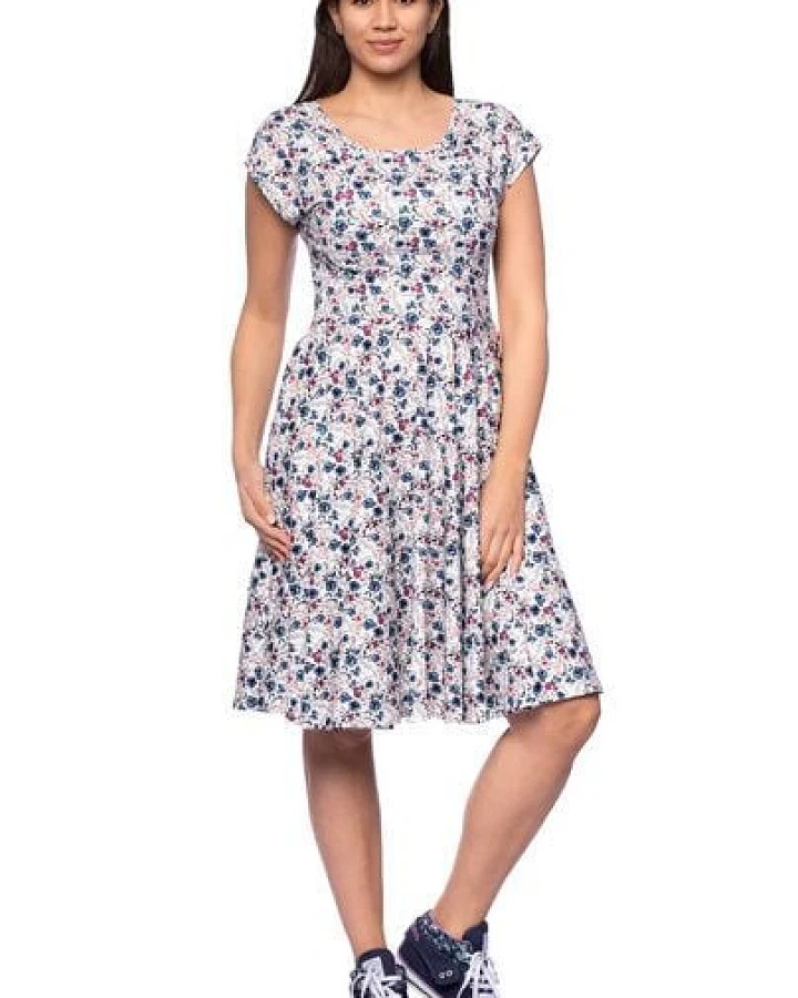 Milchshake EMMA Umstands- und Stillkleid mit print
