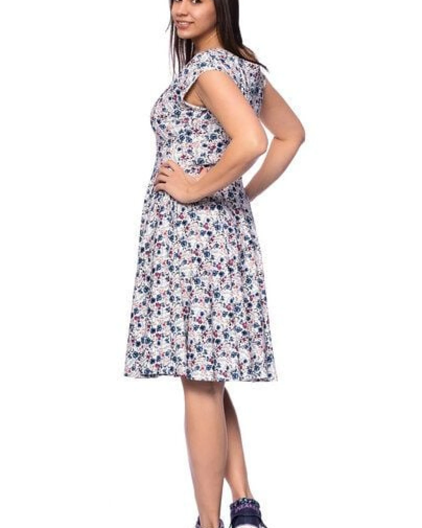 Milchshake EMMA Umstands- und Stillkleid mit print – Ansicht 4