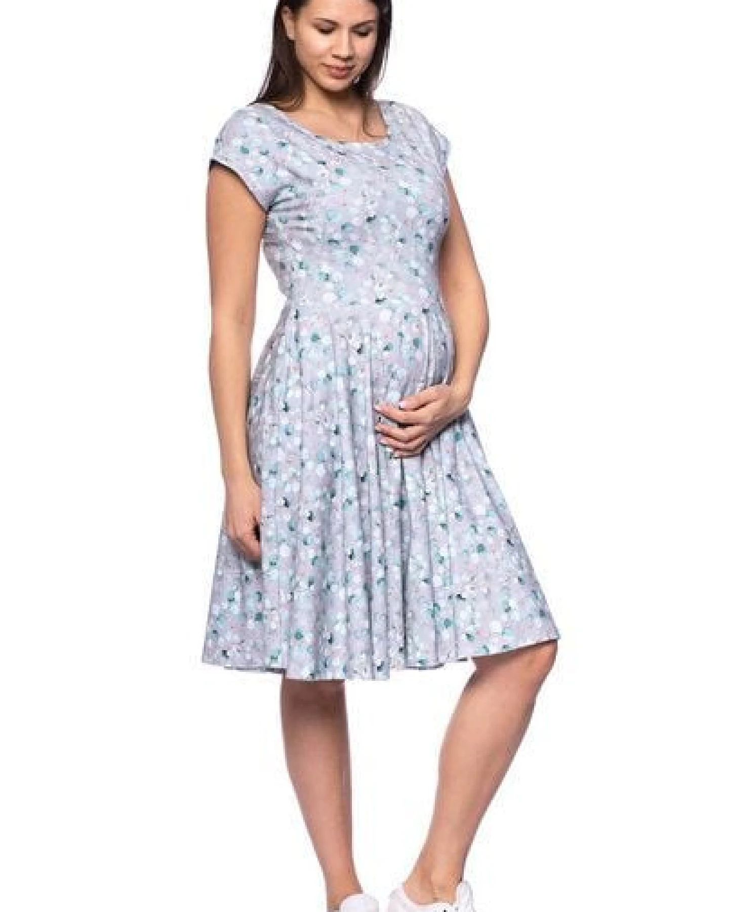 Milchshake EMMA Umstands- und Stillkleid mit print – Ansicht 2