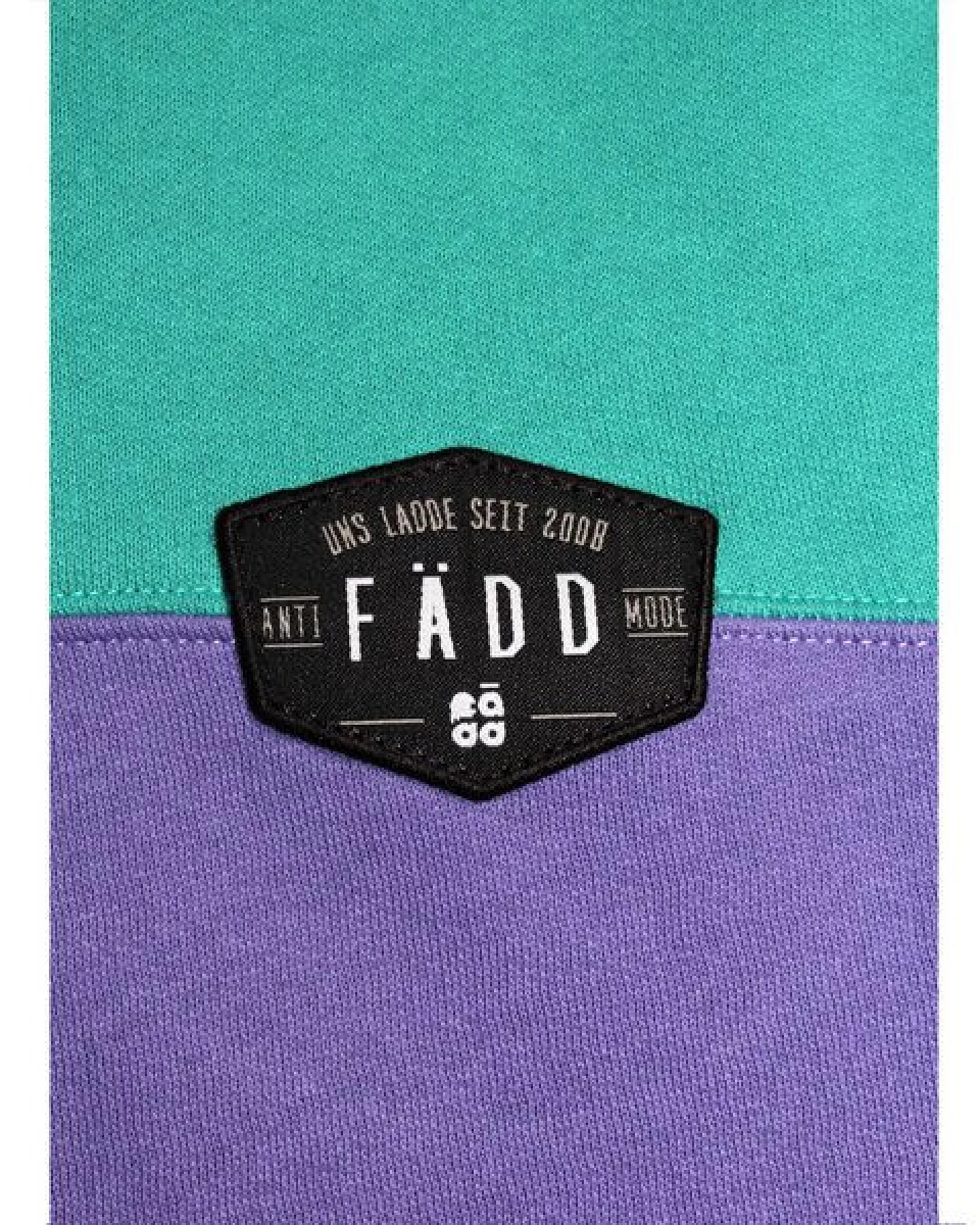 FÄDD Herren Sweatshirt Hoodie aus Bio-Baumwolle "Fräsch Lain Klässik" Bunt – Ansicht 4