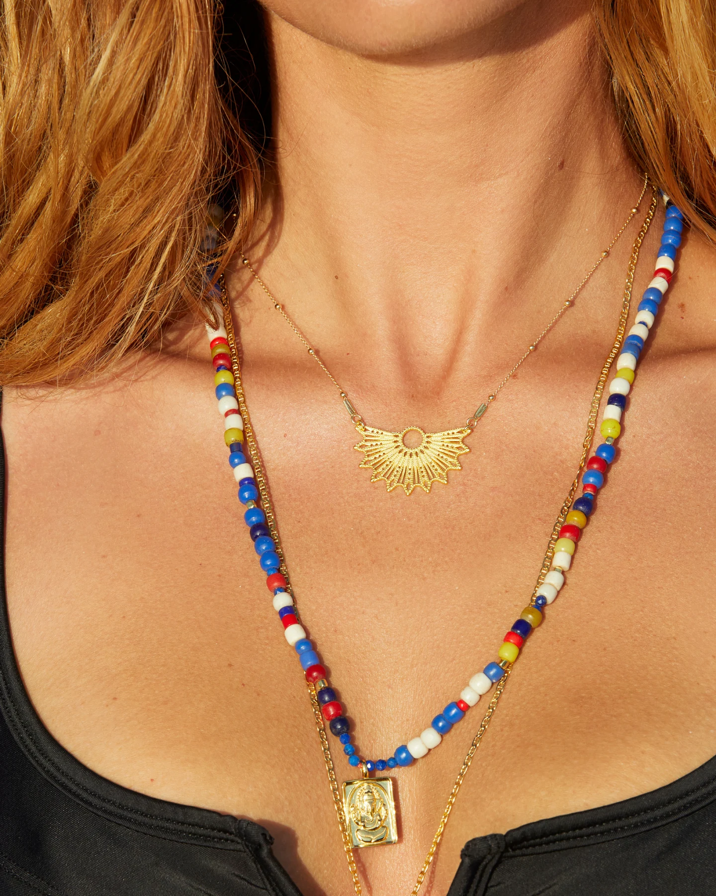 Hoffnungsträger Feine Transformations-Kette „Inner Light“, Gold – Ansicht 3