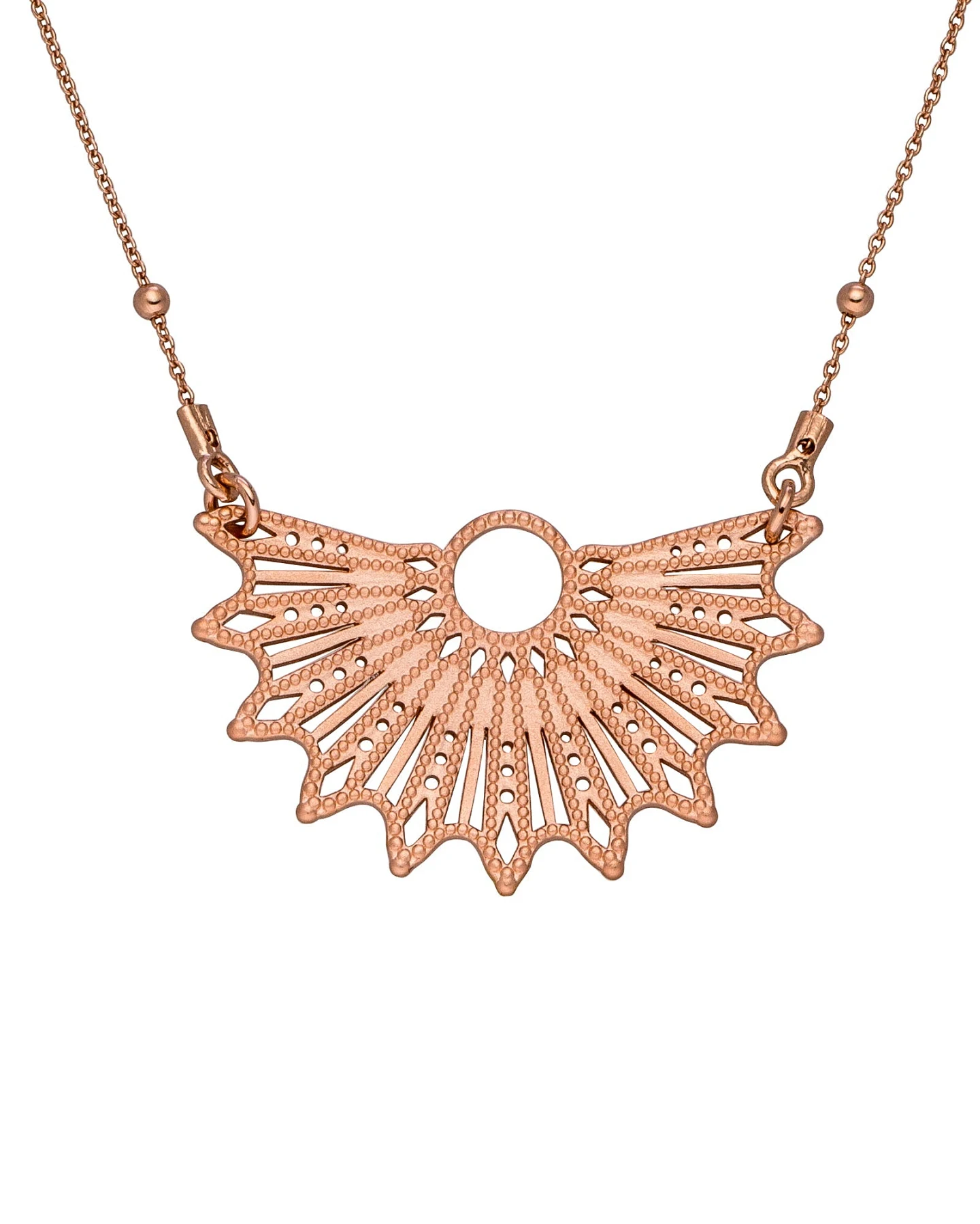 Hoffnungsträger Feine Transformations-Kette „Inner Light“, Roségold – Ansicht 3