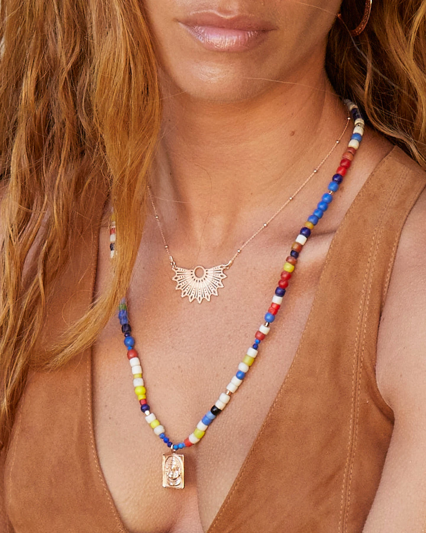 Hoffnungsträger Feine Transformations-Kette „Inner Light“, Roségold – Ansicht 4