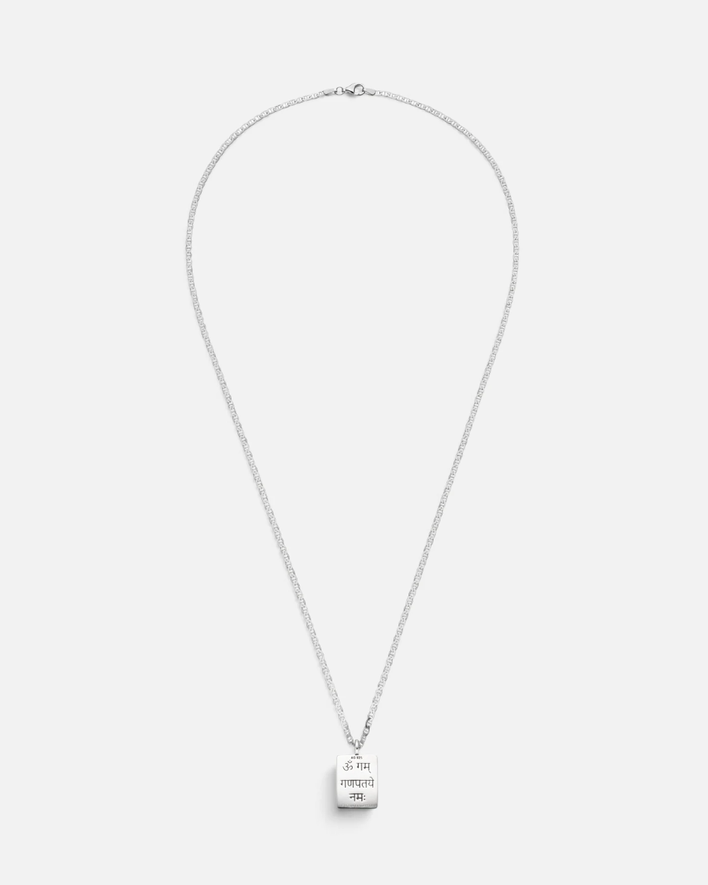 Hoffnungsträger Ganesha Kette Amulett Optimist - Silber – Ansicht 4
