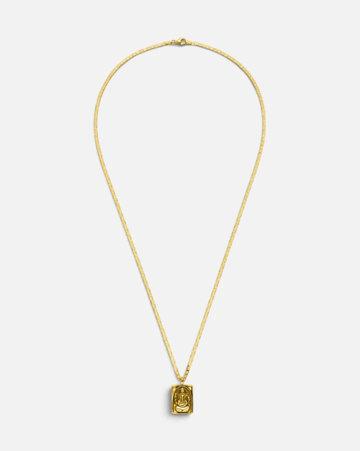 Hoffnungsträger Ganesha Kette Amulett Optimist - Gold