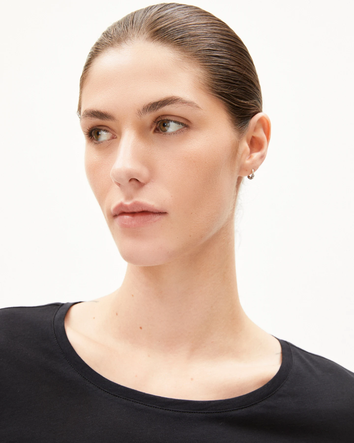 Armedangels Langarmshirt Einiaara Soft - Black S – Ansicht 6